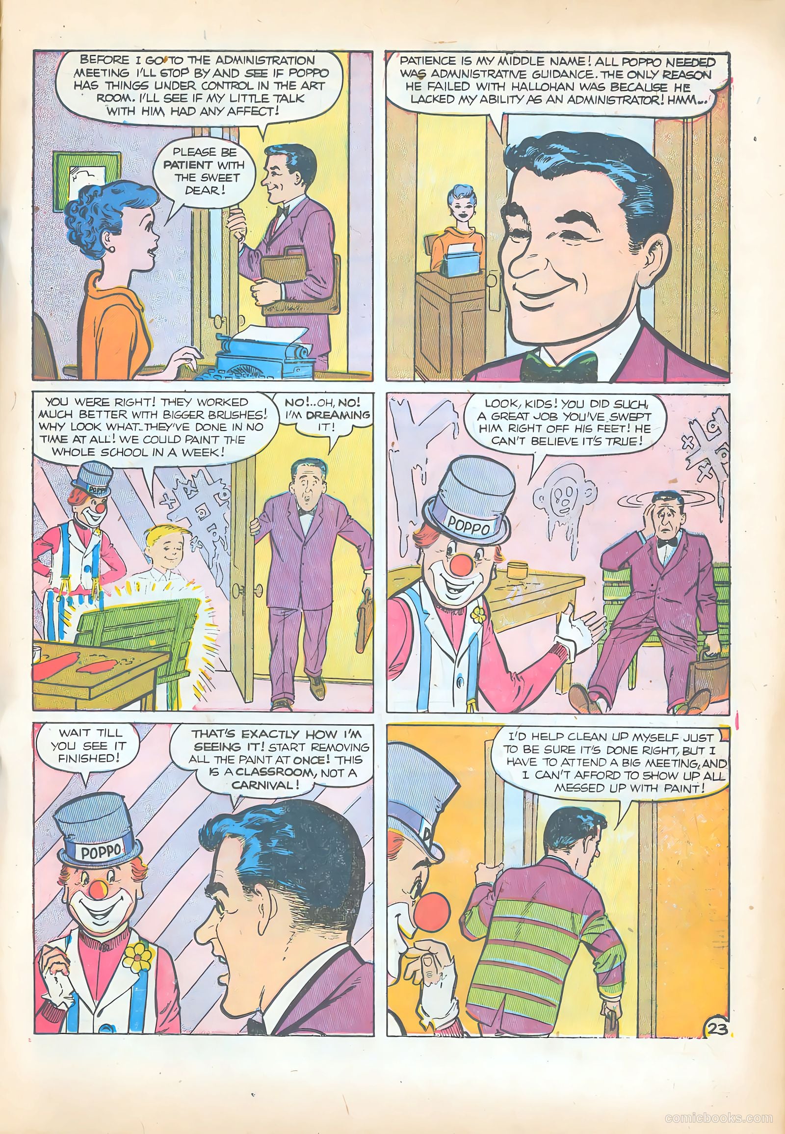 Poppo of the Popcorn Theatre #6 (1955) — page 25