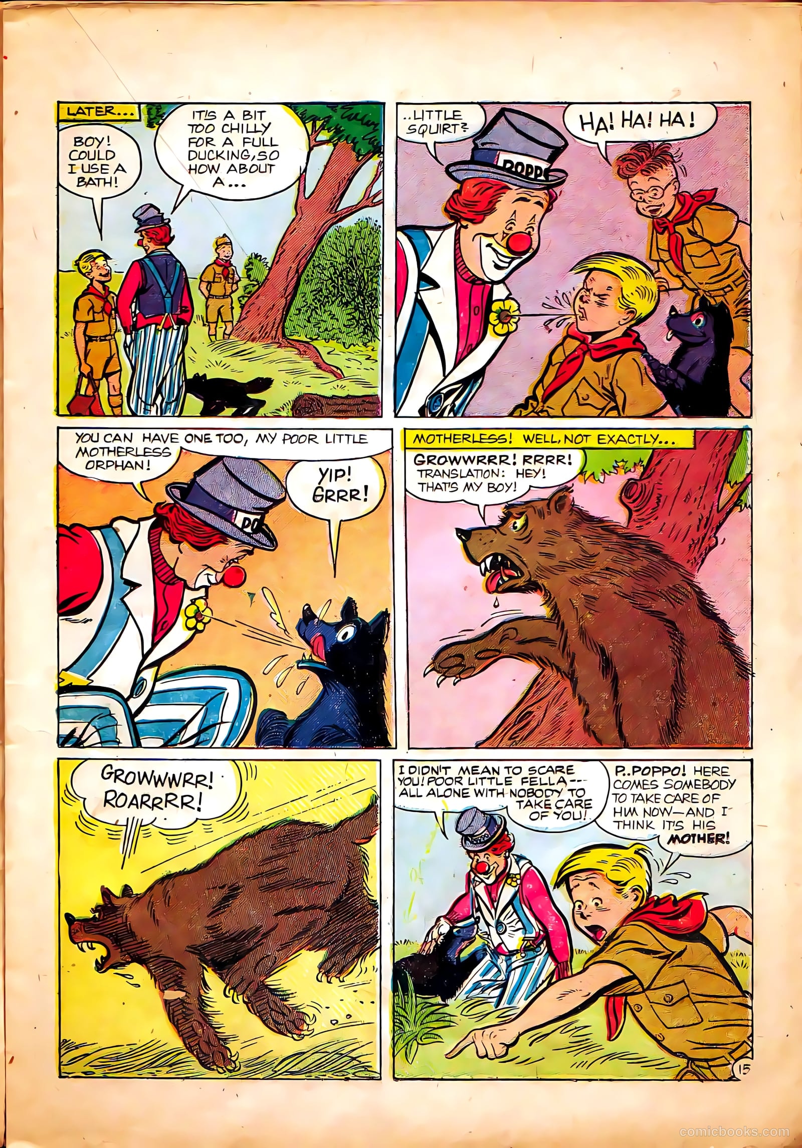 Poppo of the Popcorn Theatre #7 (1955) — page 17