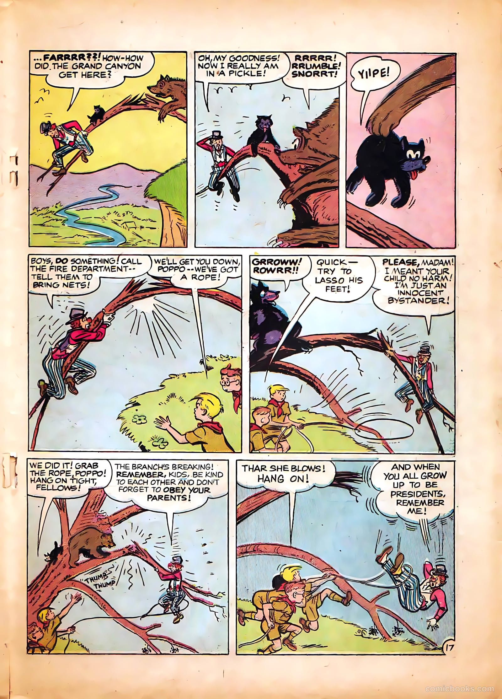 Poppo of the Popcorn Theatre #7 (1955) — page 19