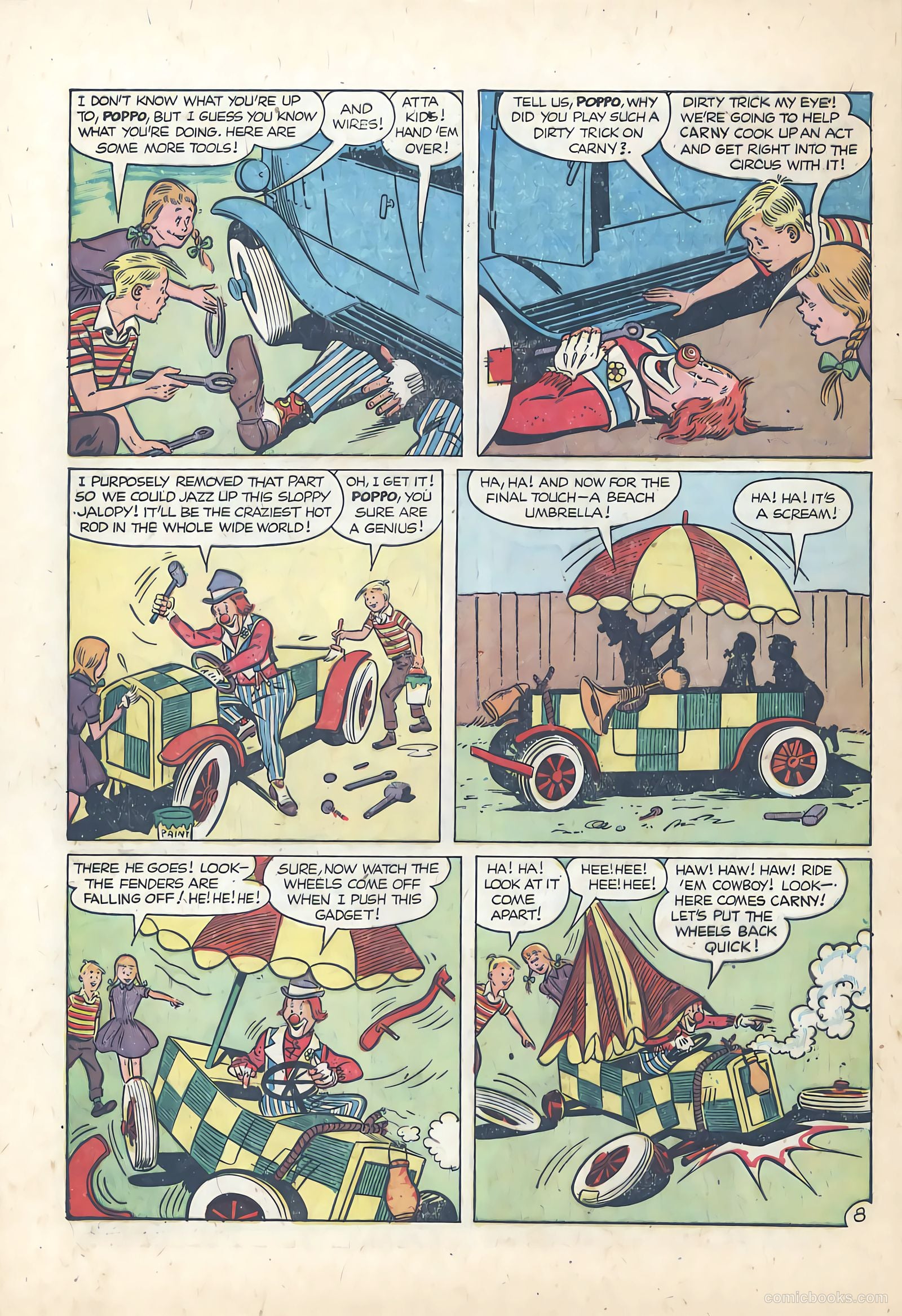 Poppo of the Popcorn Theatre #8 (1955) — page 10