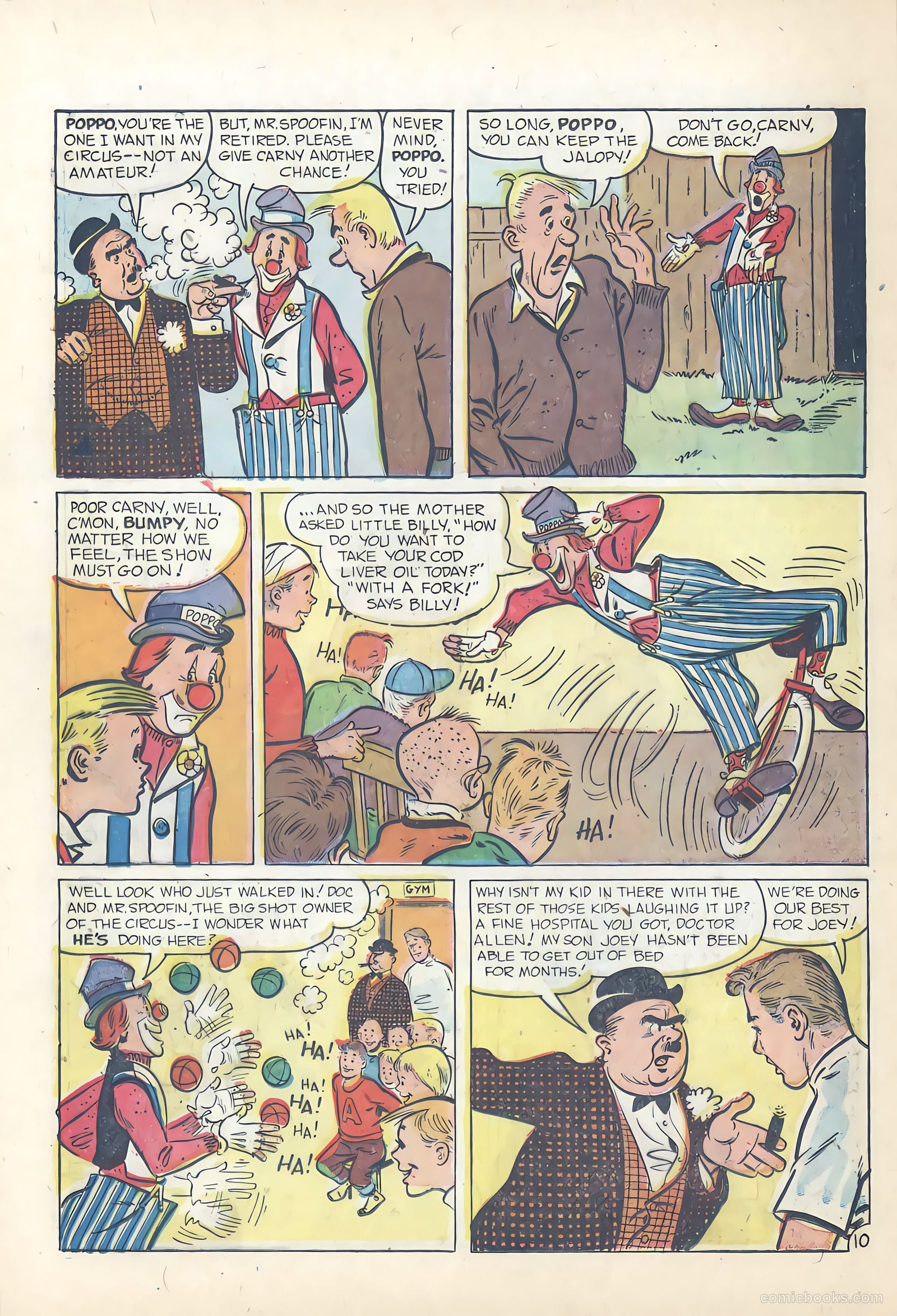 Poppo of the Popcorn Theatre #8 (1955) — page 12