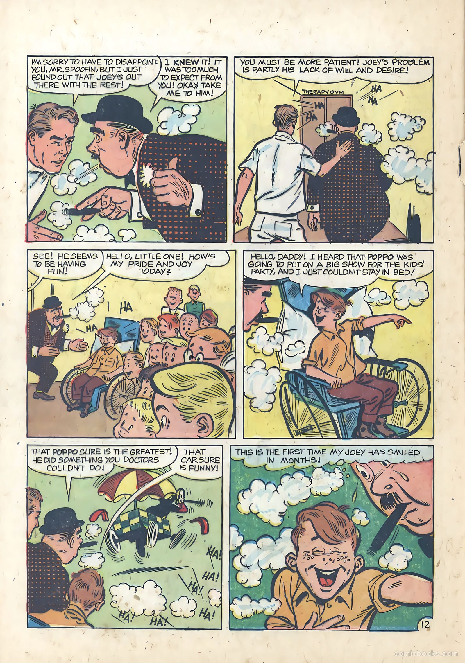 Poppo of the Popcorn Theatre #8 (1955) — page 14