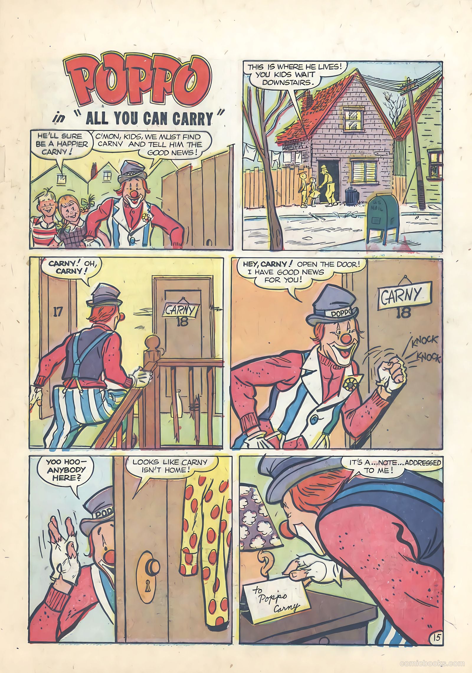 Poppo of the Popcorn Theatre #8 (1955) — page 17