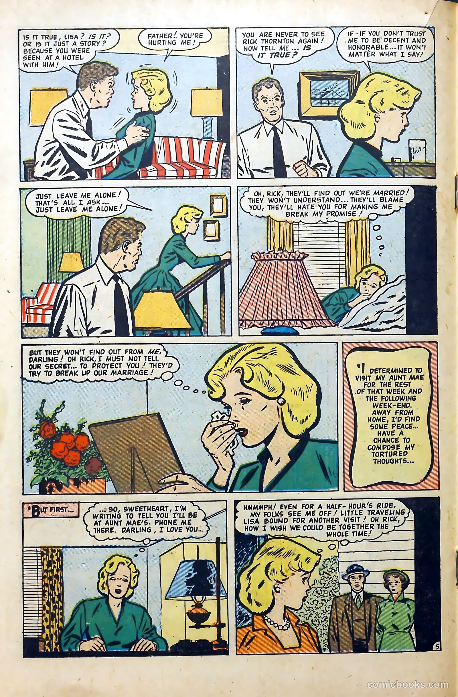 Popular Romance #10 (1950) — page 18 of 37