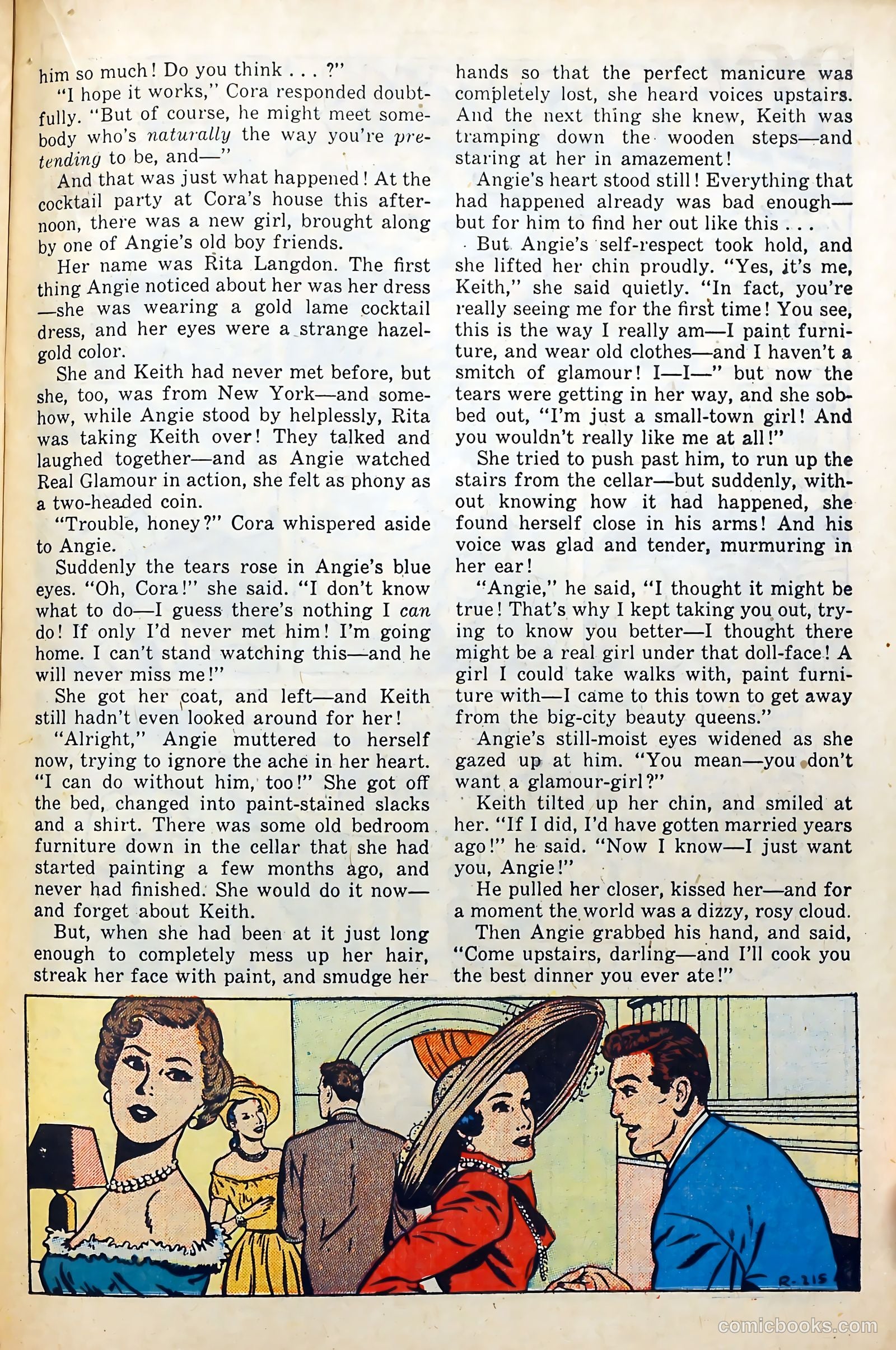 Popular Romance #10 (1950) — page 23 of 37