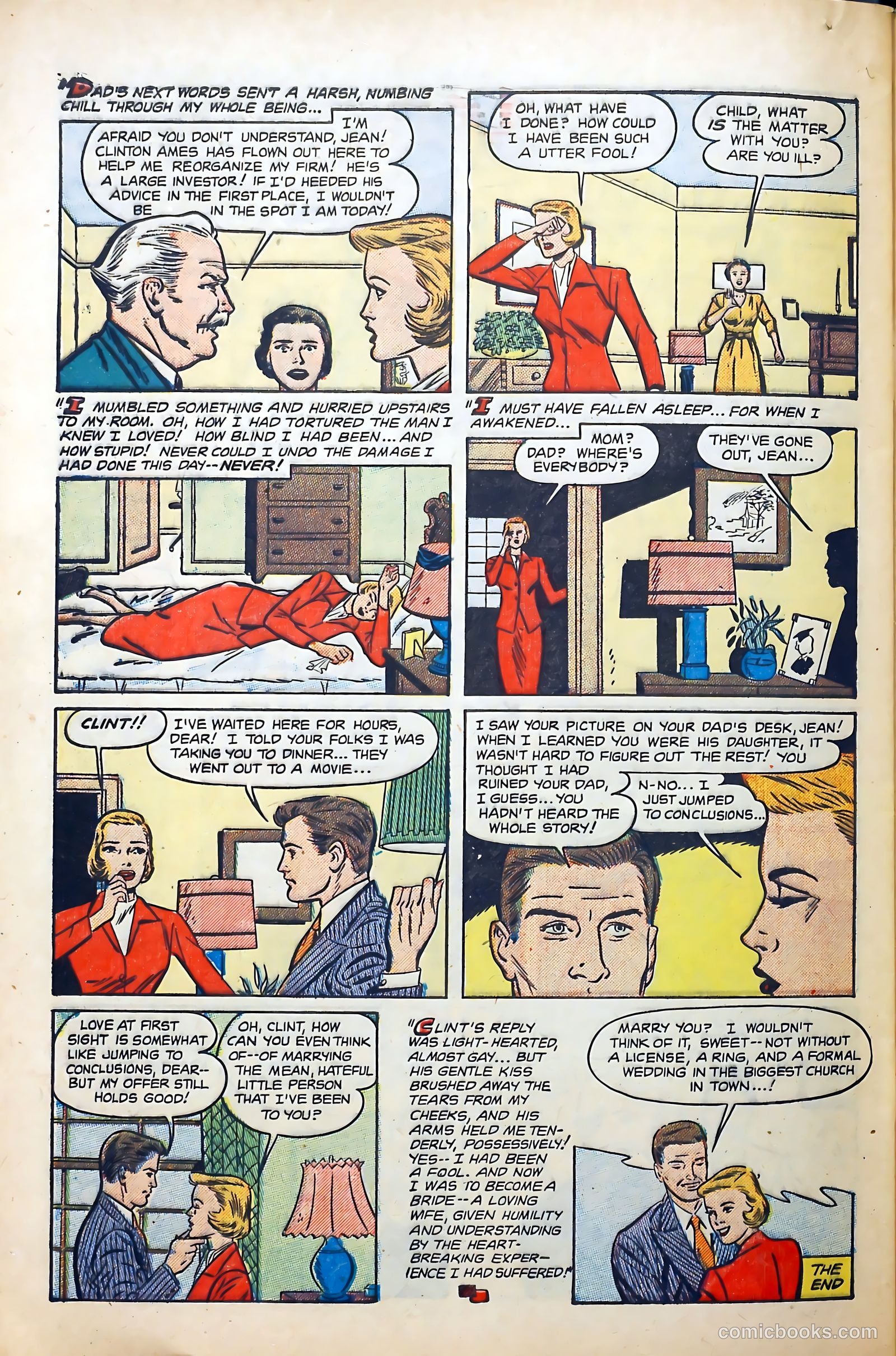 Popular Romance #10 (1950) — page 32 of 37