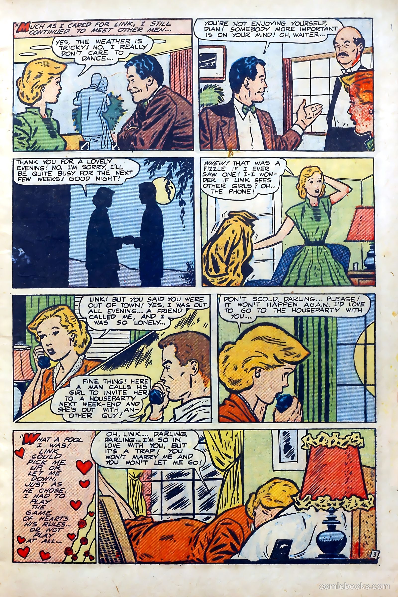 Popular Romance #11 (1951) — page 6 of 37