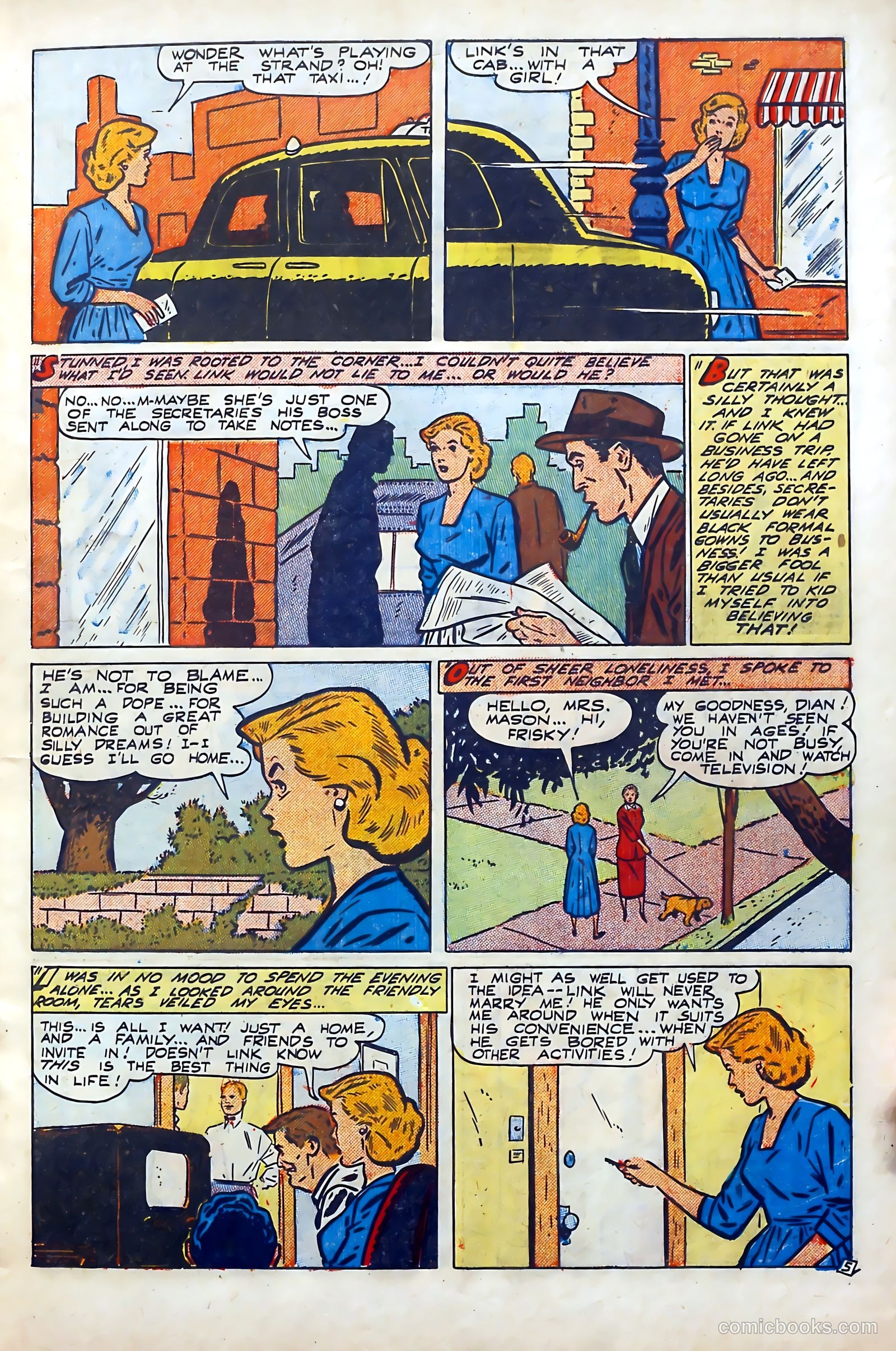 Popular Romance #11 (1951) — page 8 of 37