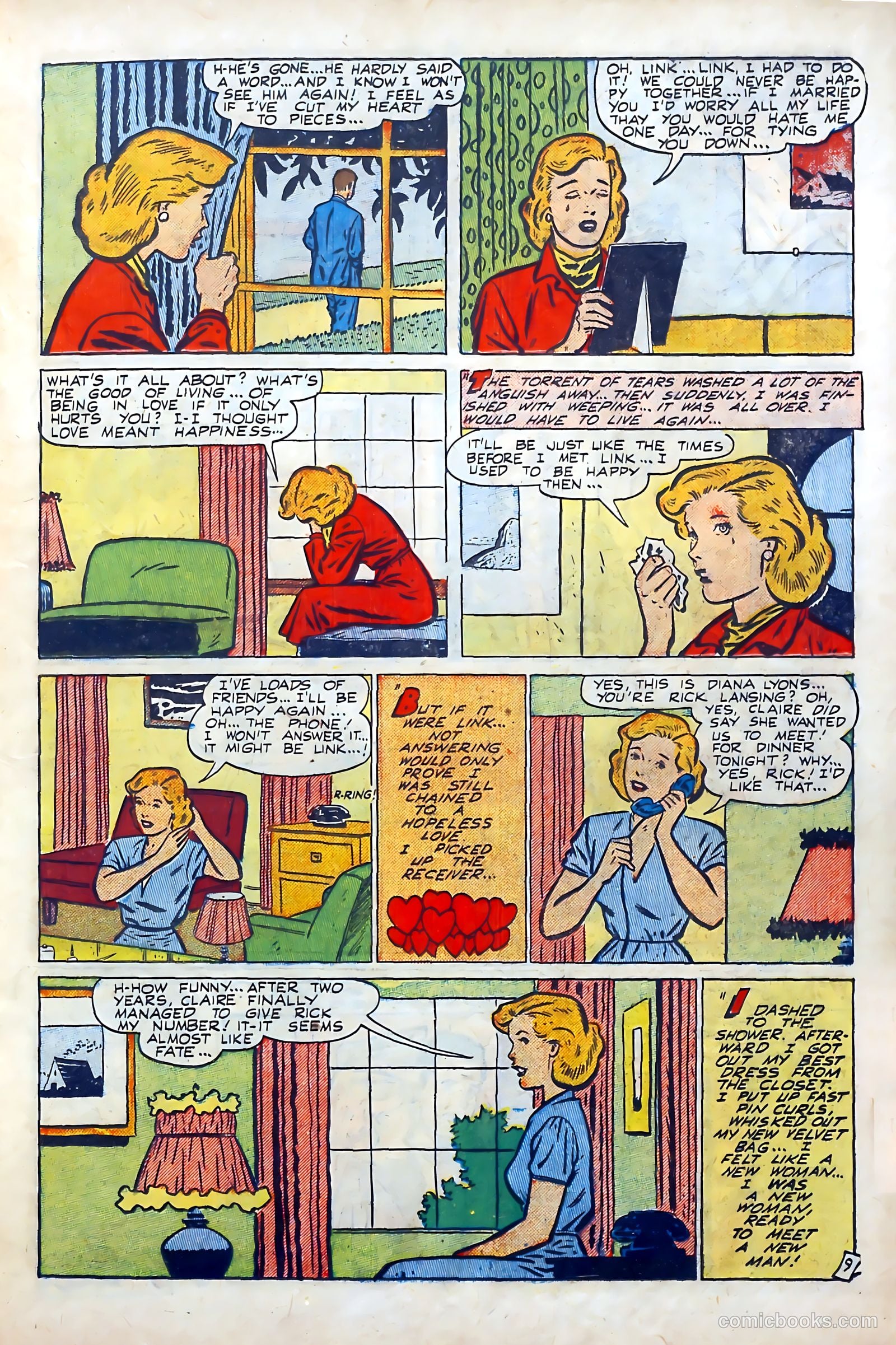 Popular Romance #11 (1951) — page 12 of 37