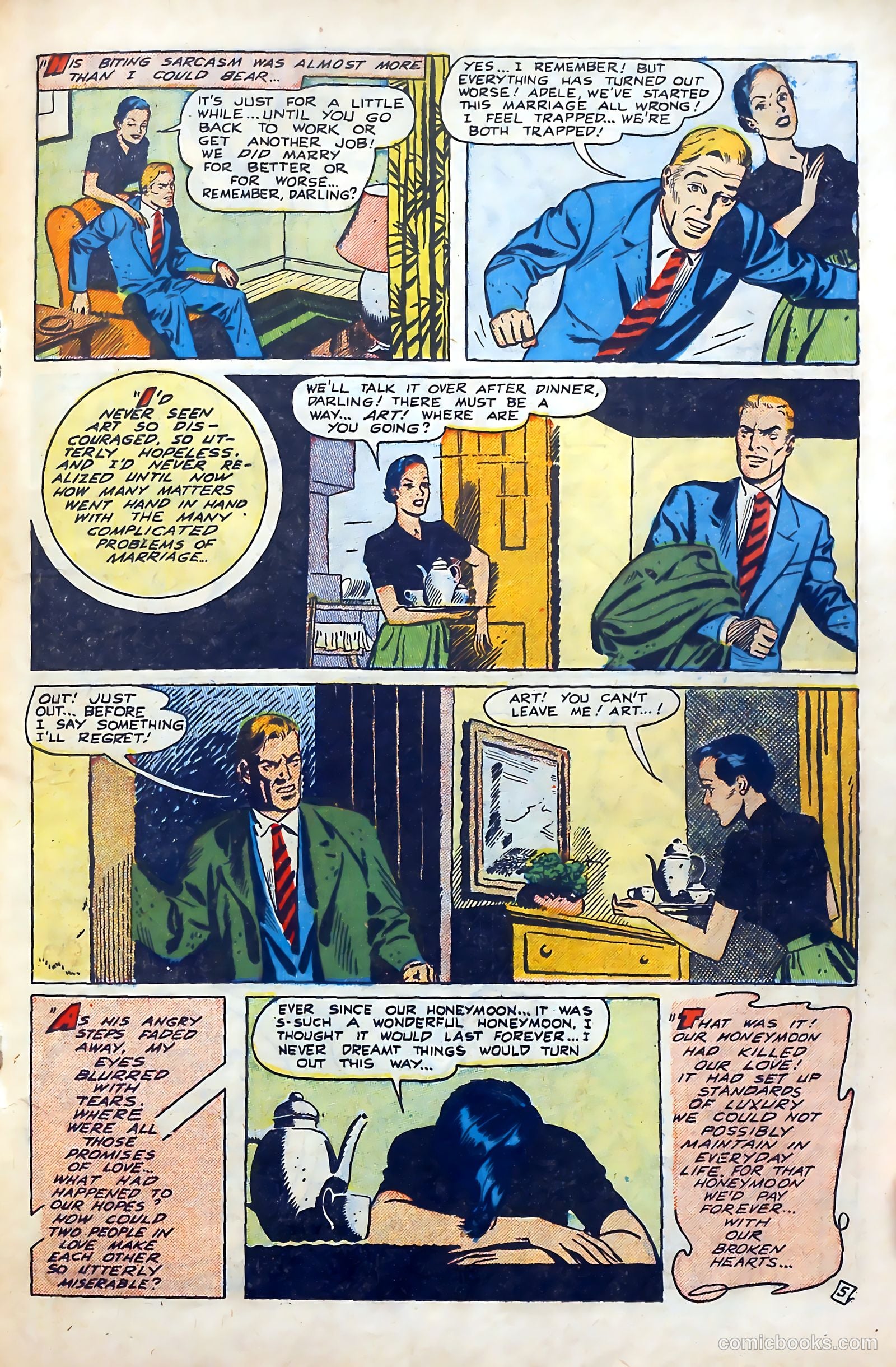 Popular Romance #11 (1951) — page 20 of 37
