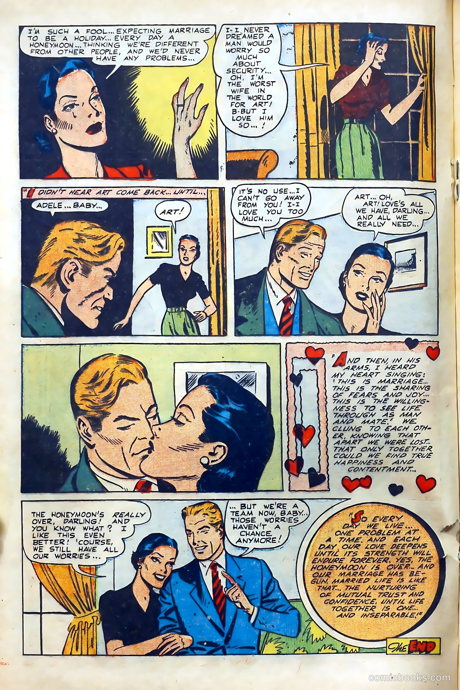 Popular Romance #11 (1951) — page 21 of 37