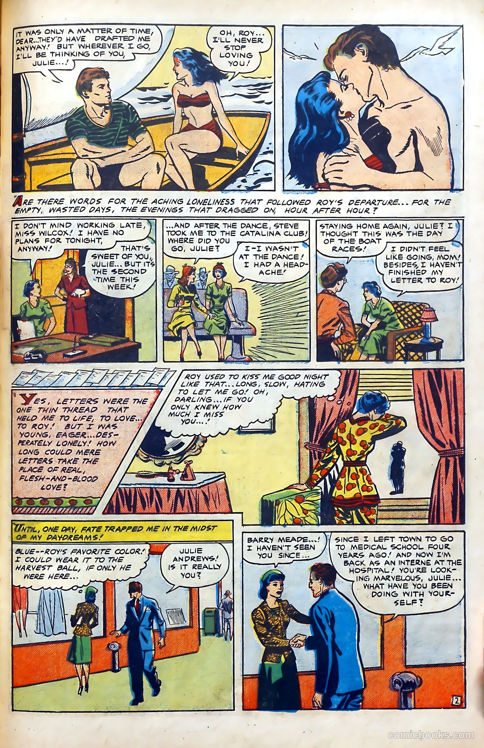 Popular Romance #11 (1951) — page 28 of 37