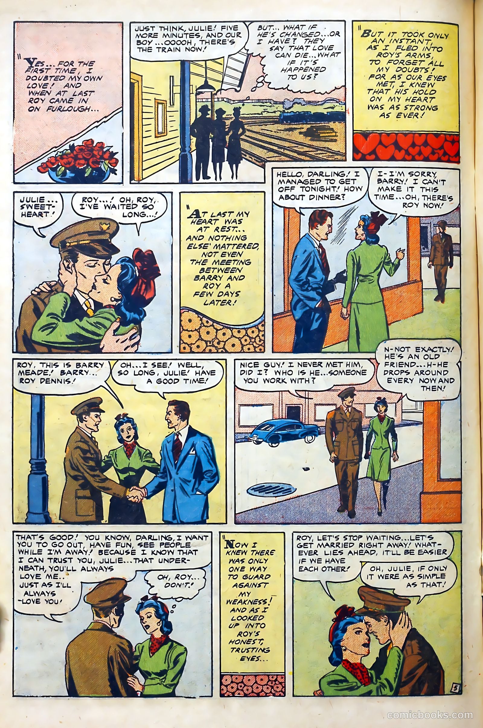 Popular Romance #11 (1951) — page 31 of 37