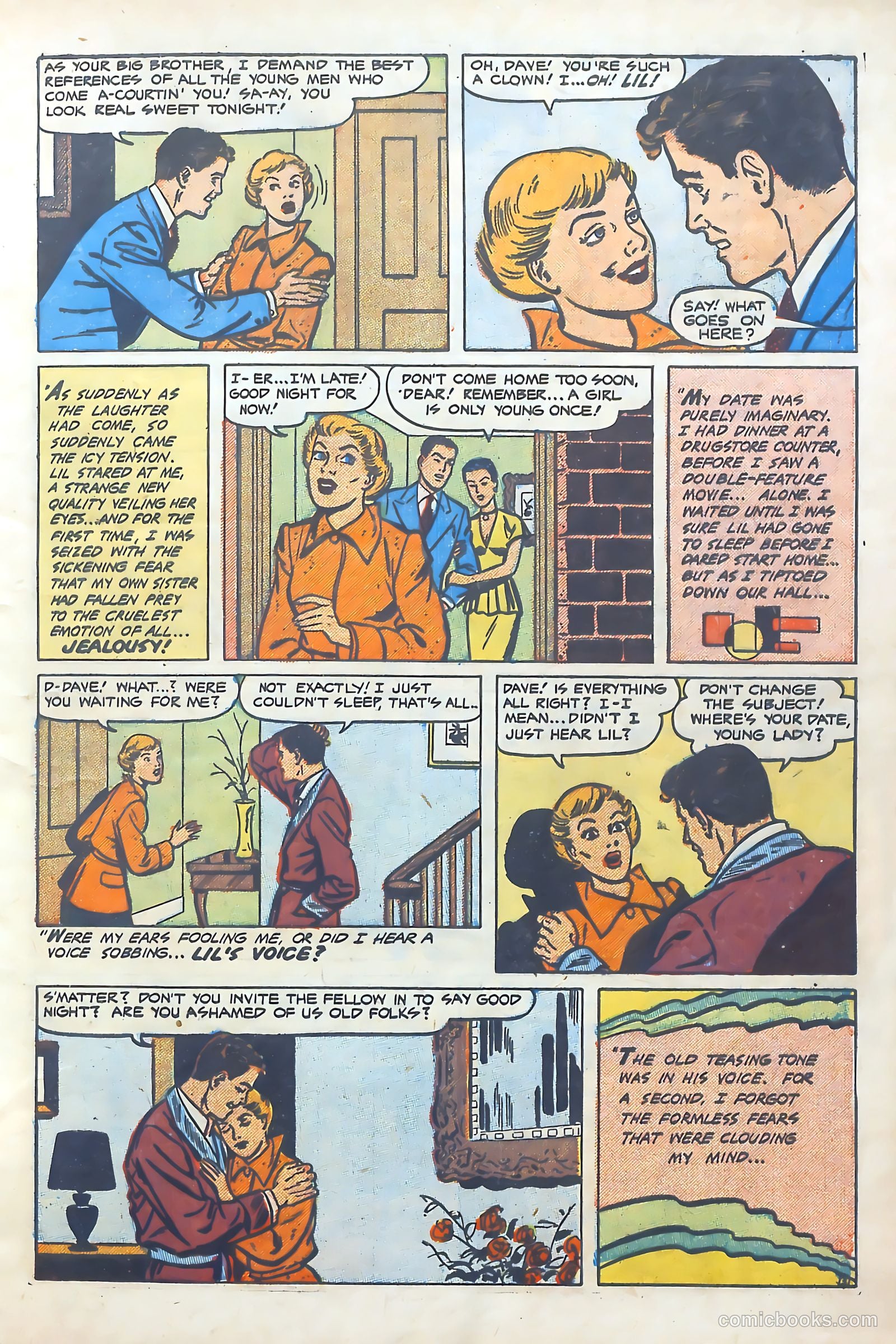 Popular Romance #12 (1951) — page 5 of 36