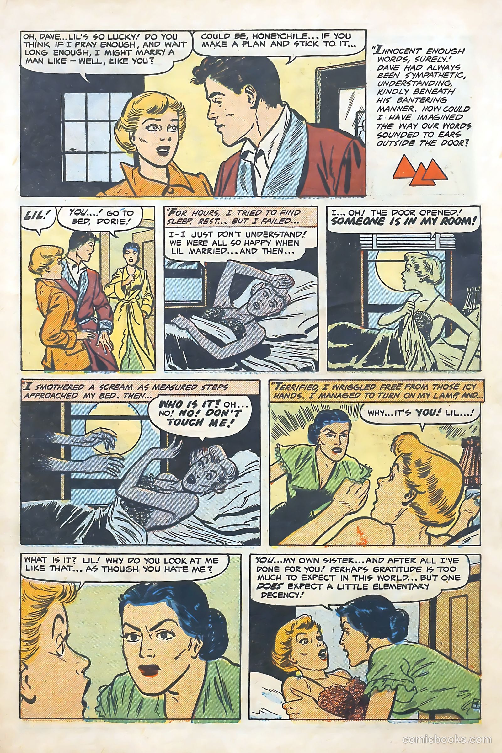 Popular Romance #12 (1951) — page 6 of 36