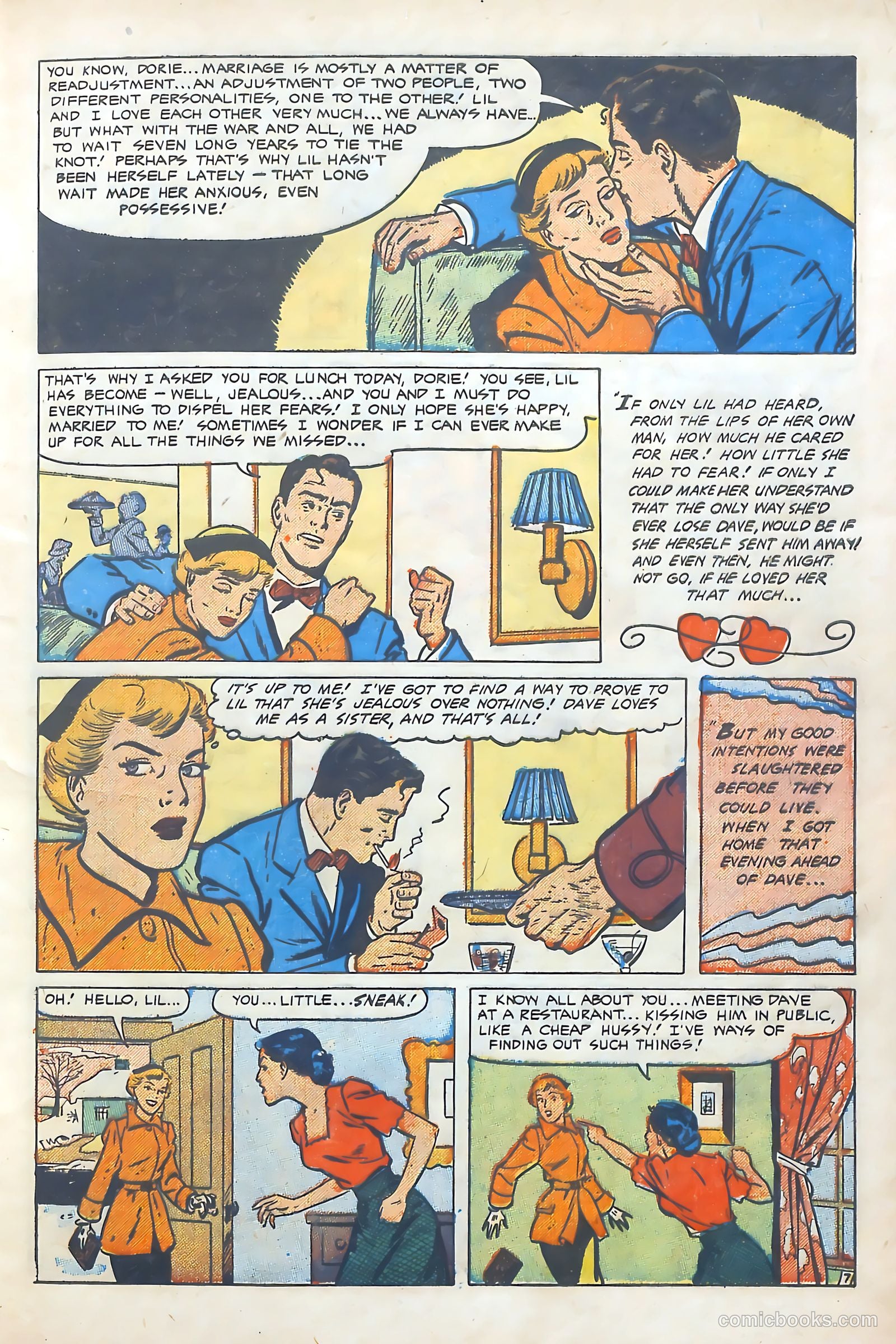 Popular Romance #12 (1951) — page 9 of 36