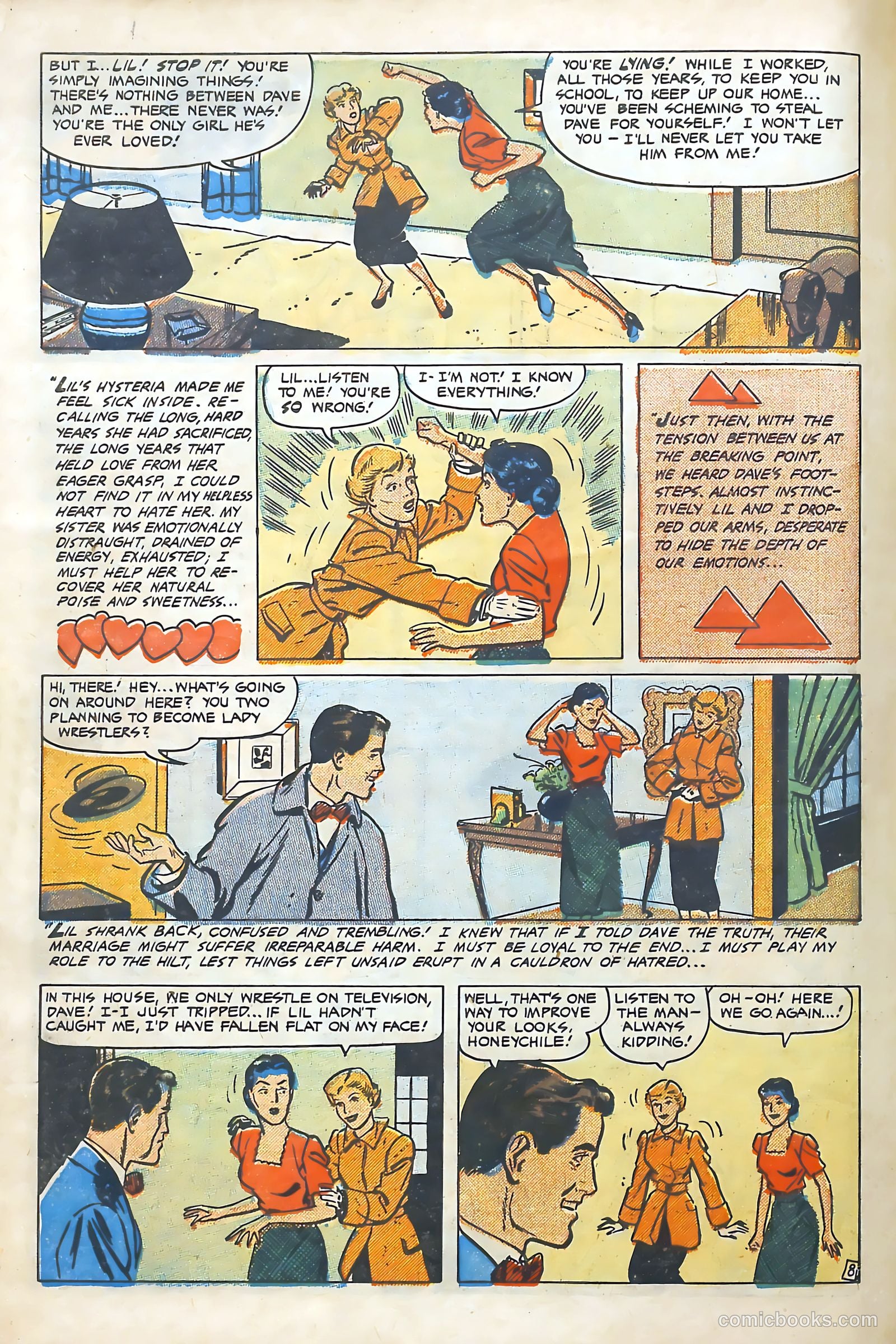Popular Romance #12 (1951) — page 10 of 36
