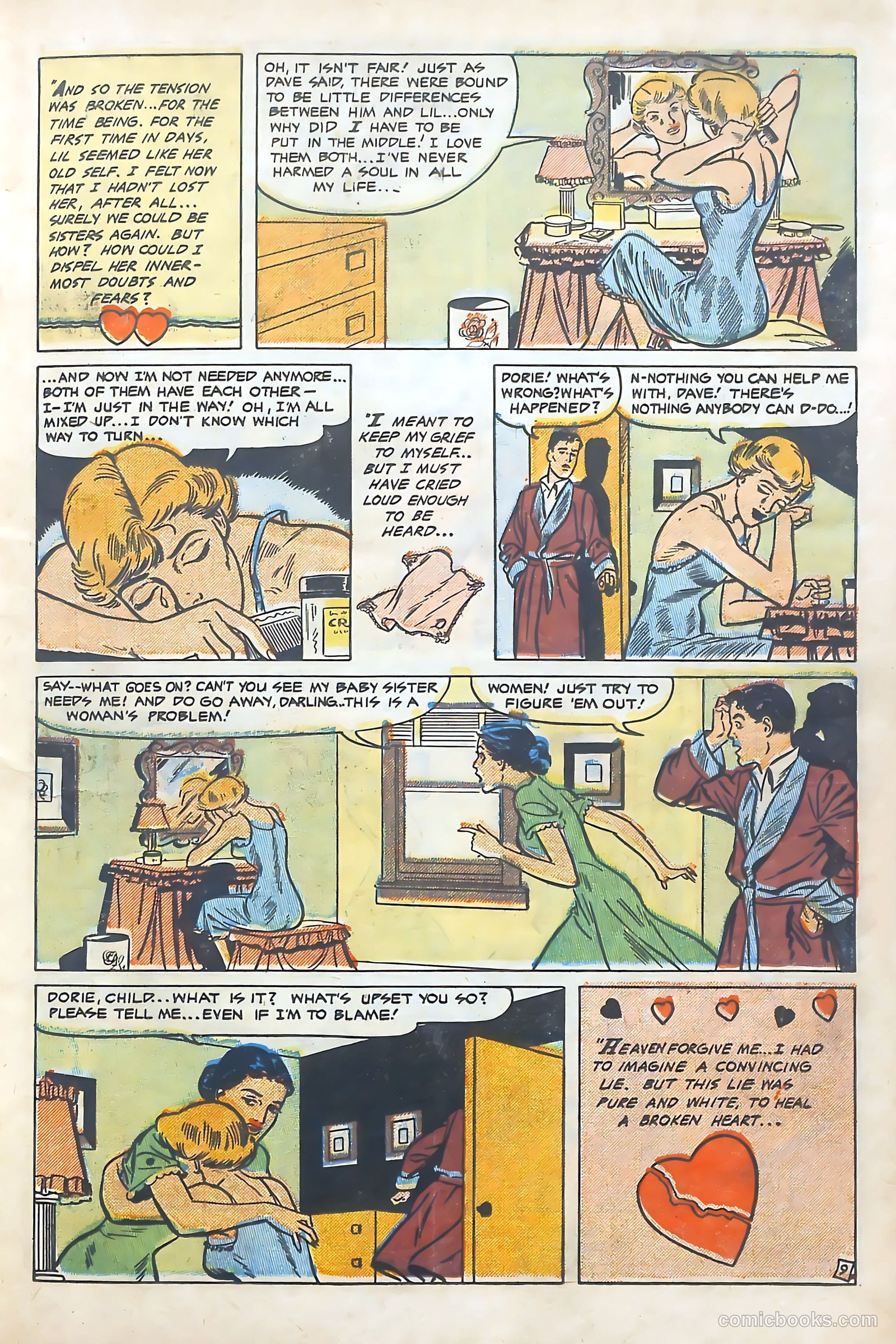 Popular Romance #12 (1951) — page 11 of 36