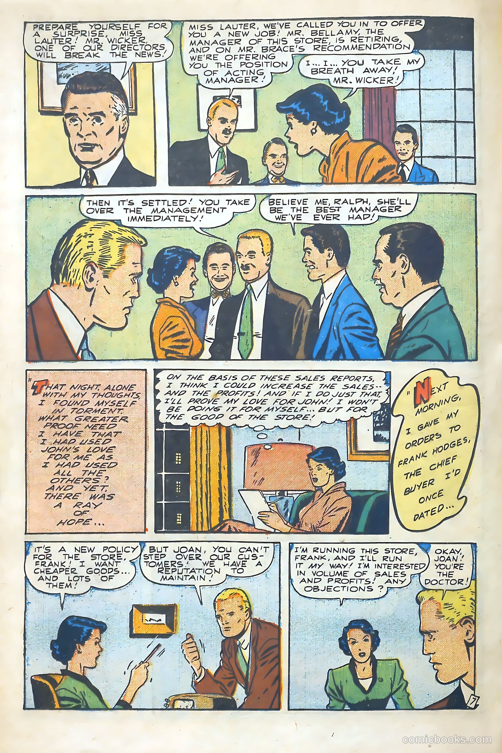 Popular Romance #12 (1951) — page 20 of 36