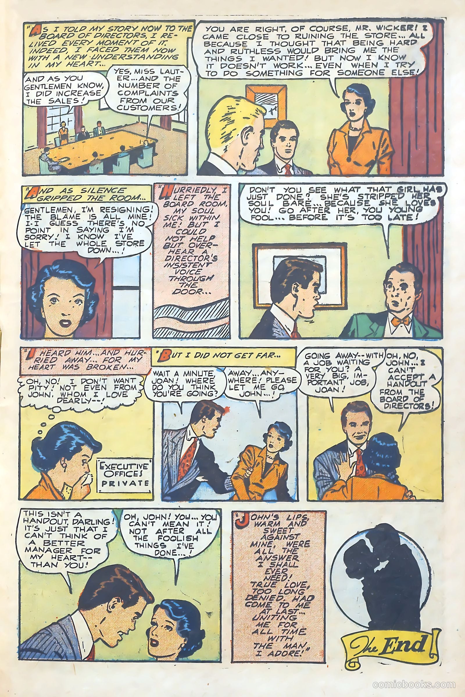 Popular Romance #12 (1951) — page 21 of 36