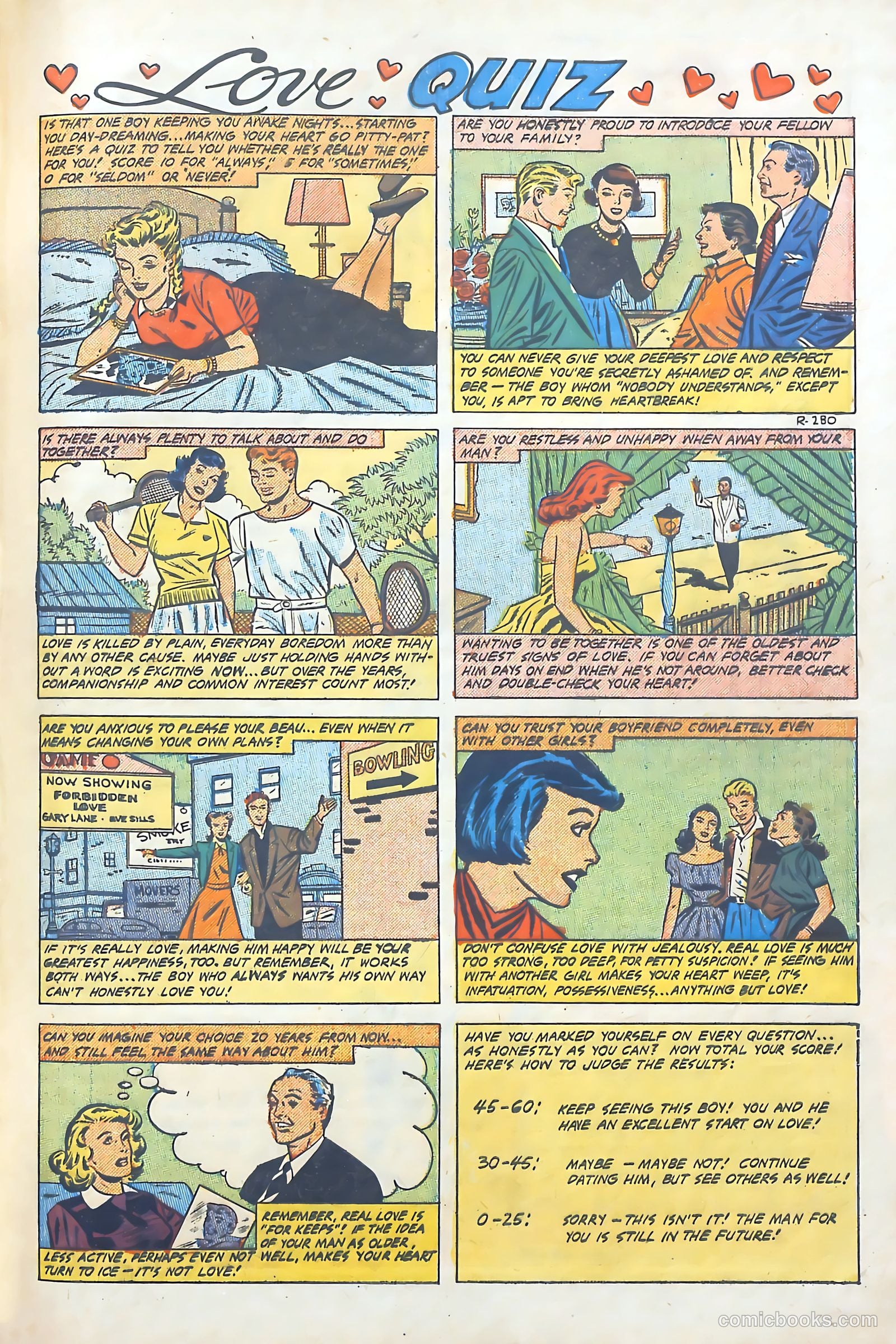 Popular Romance #12 (1951) — page 33 of 36