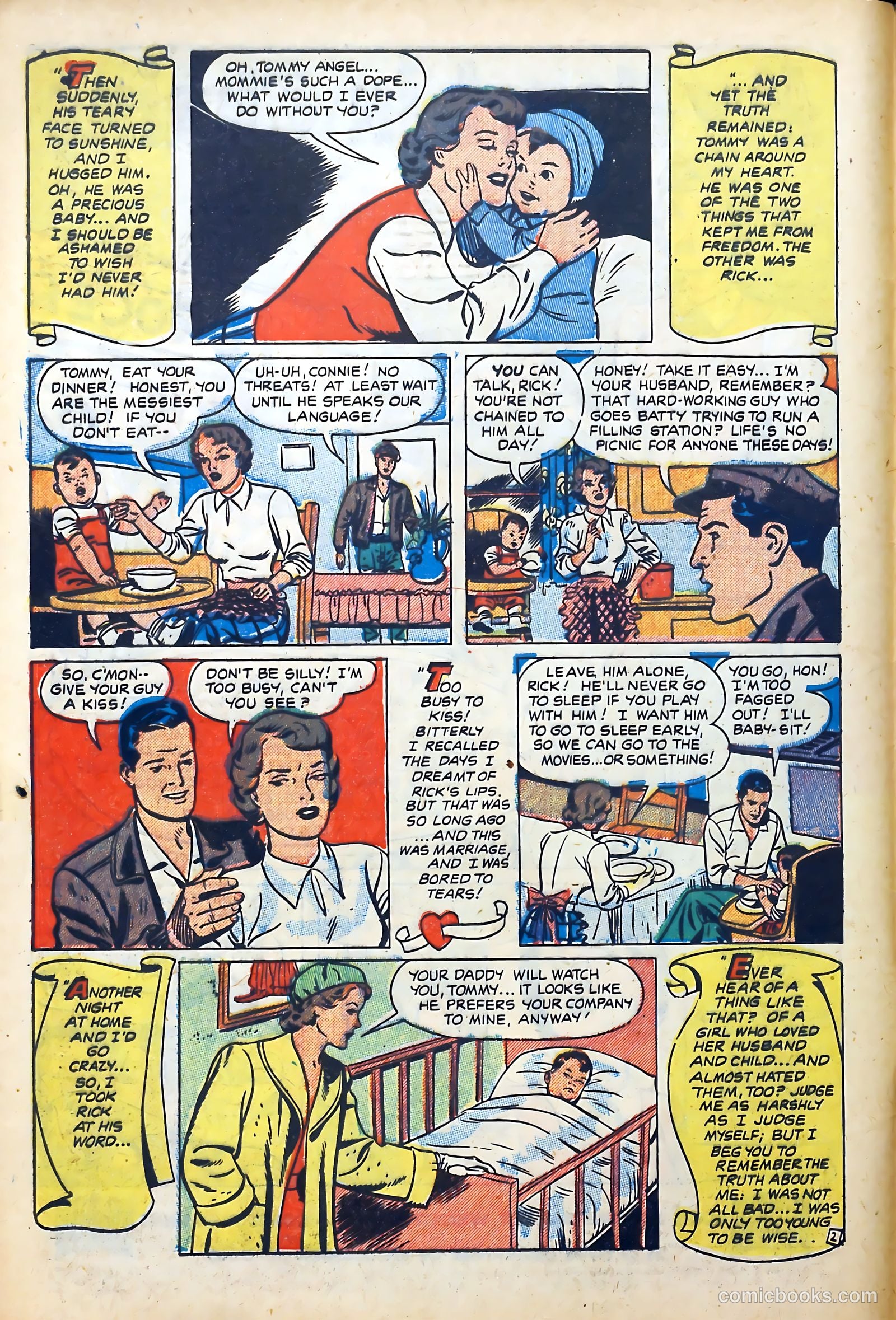 Popular Romance #13 (1951) — page 4 of 36