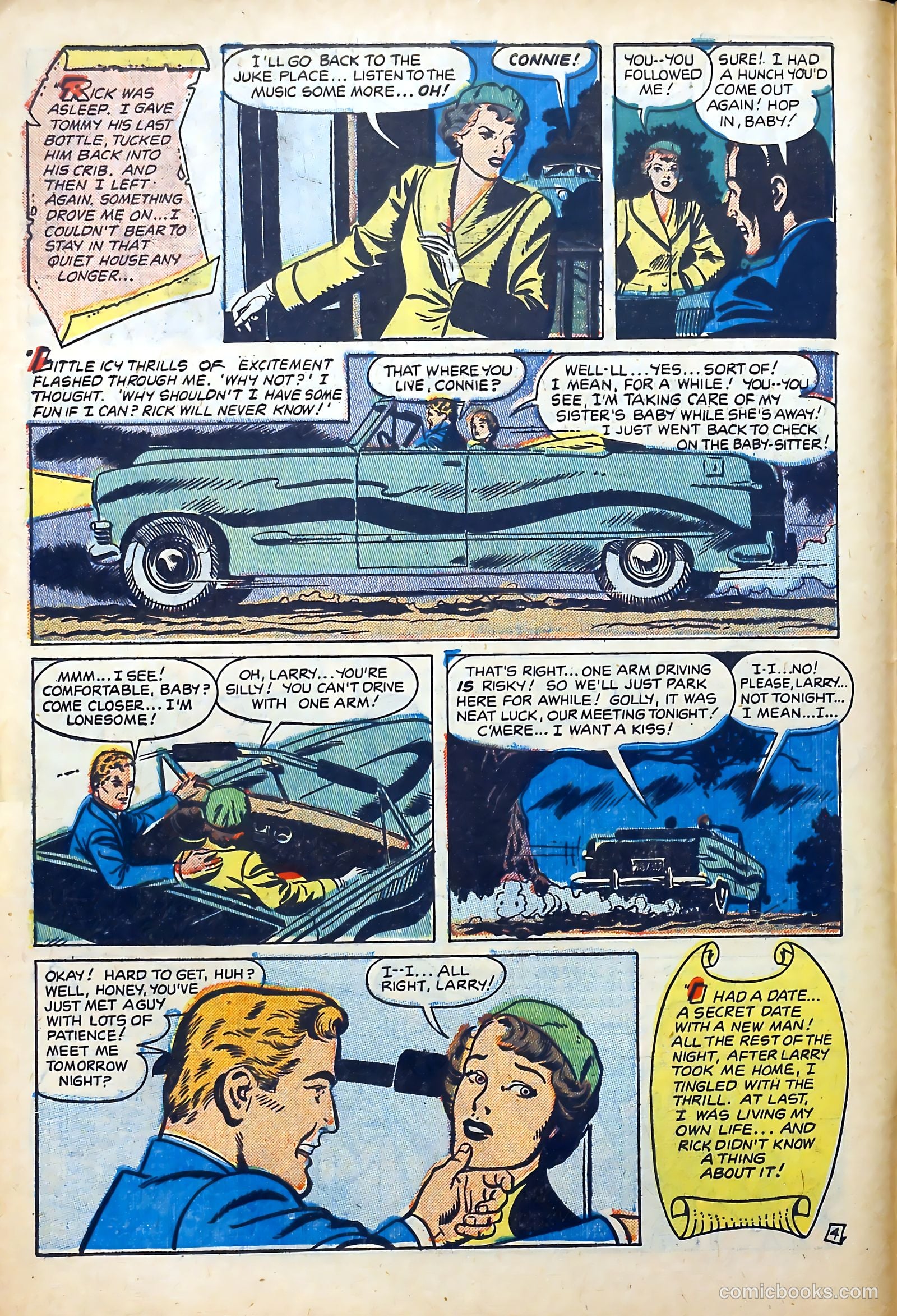 Popular Romance #13 (1951) — page 6 of 36