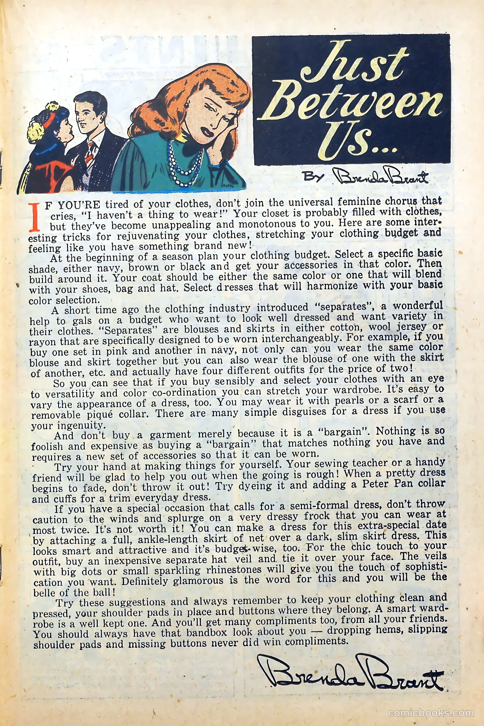Popular Romance #13 (1951) — page 19 of 36