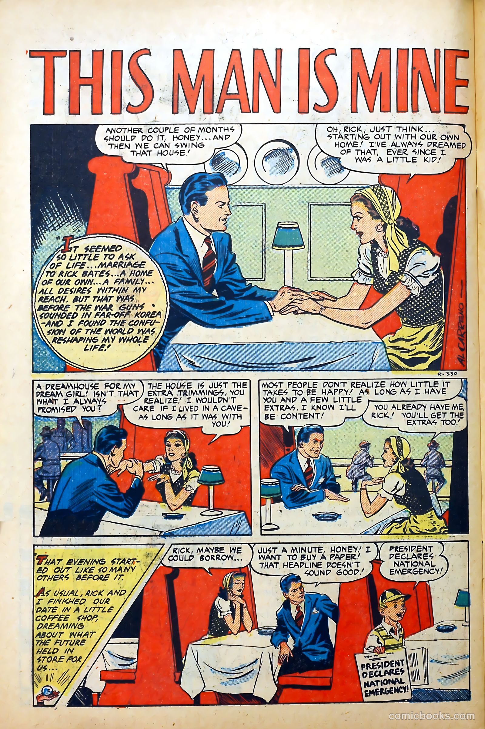 Popular Romance #13 (1951) — page 26 of 36