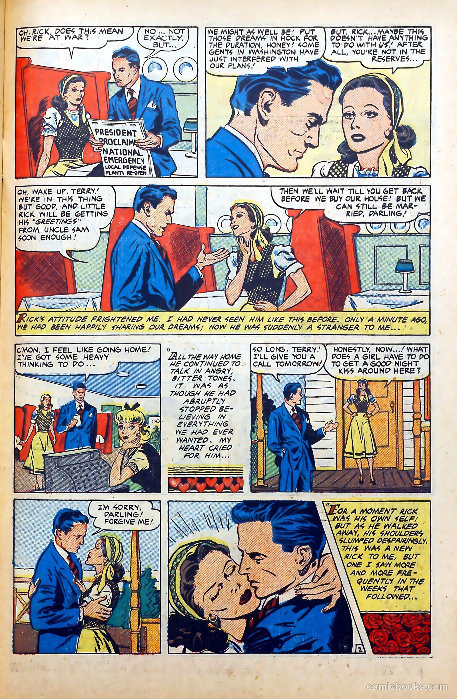 Popular Romance #13 (1951) — page 27 of 36
