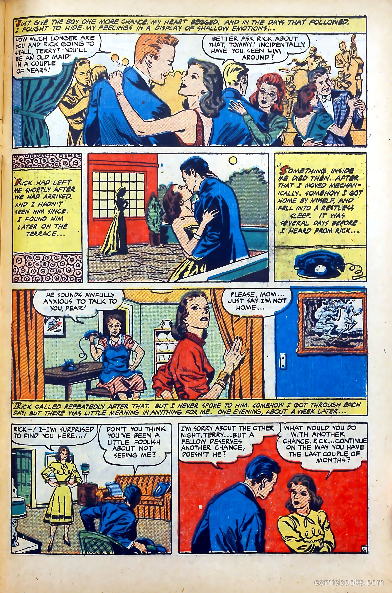 Popular Romance #13 (1951) — page 31 of 36
