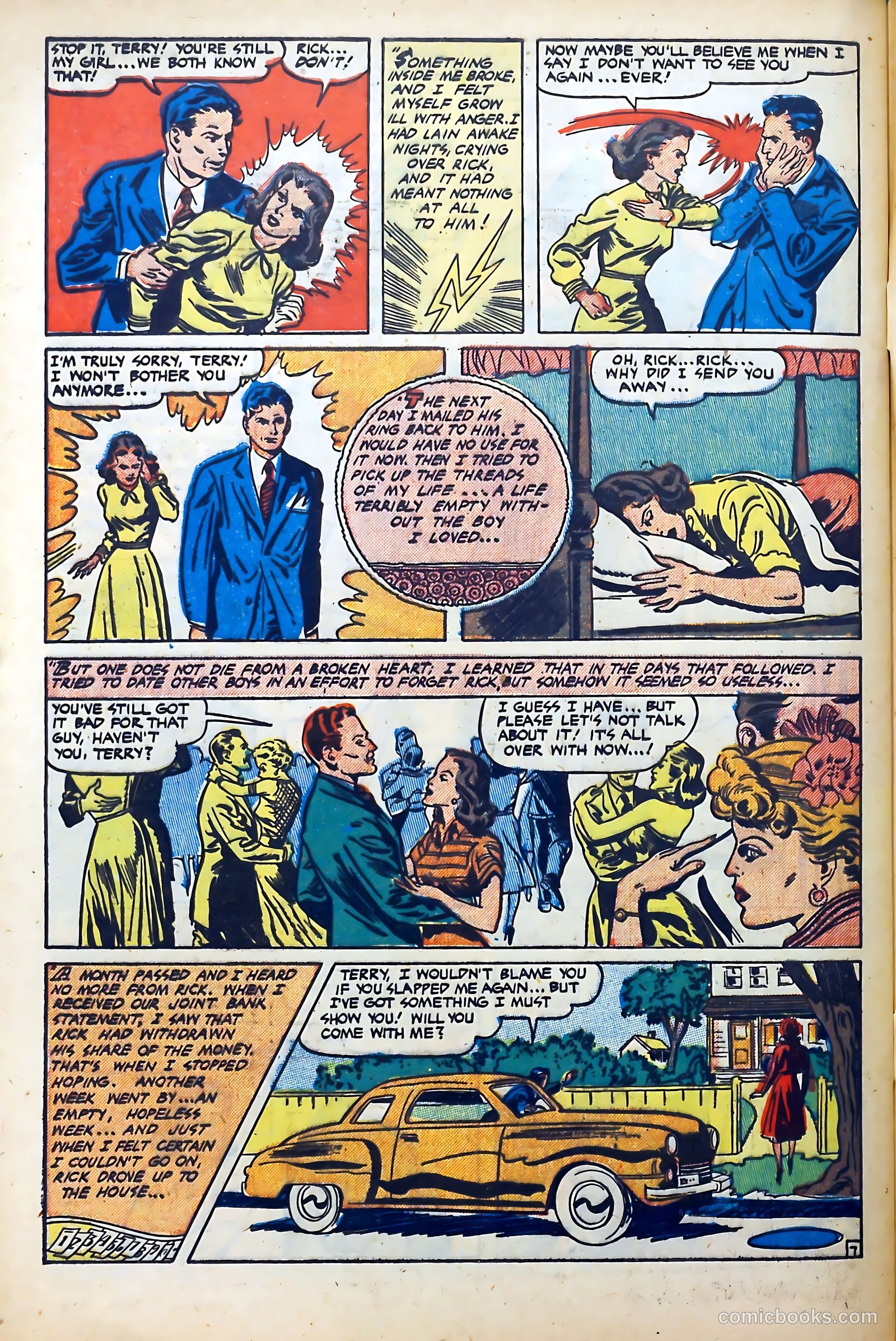 Popular Romance #13 (1951) — page 32 of 36