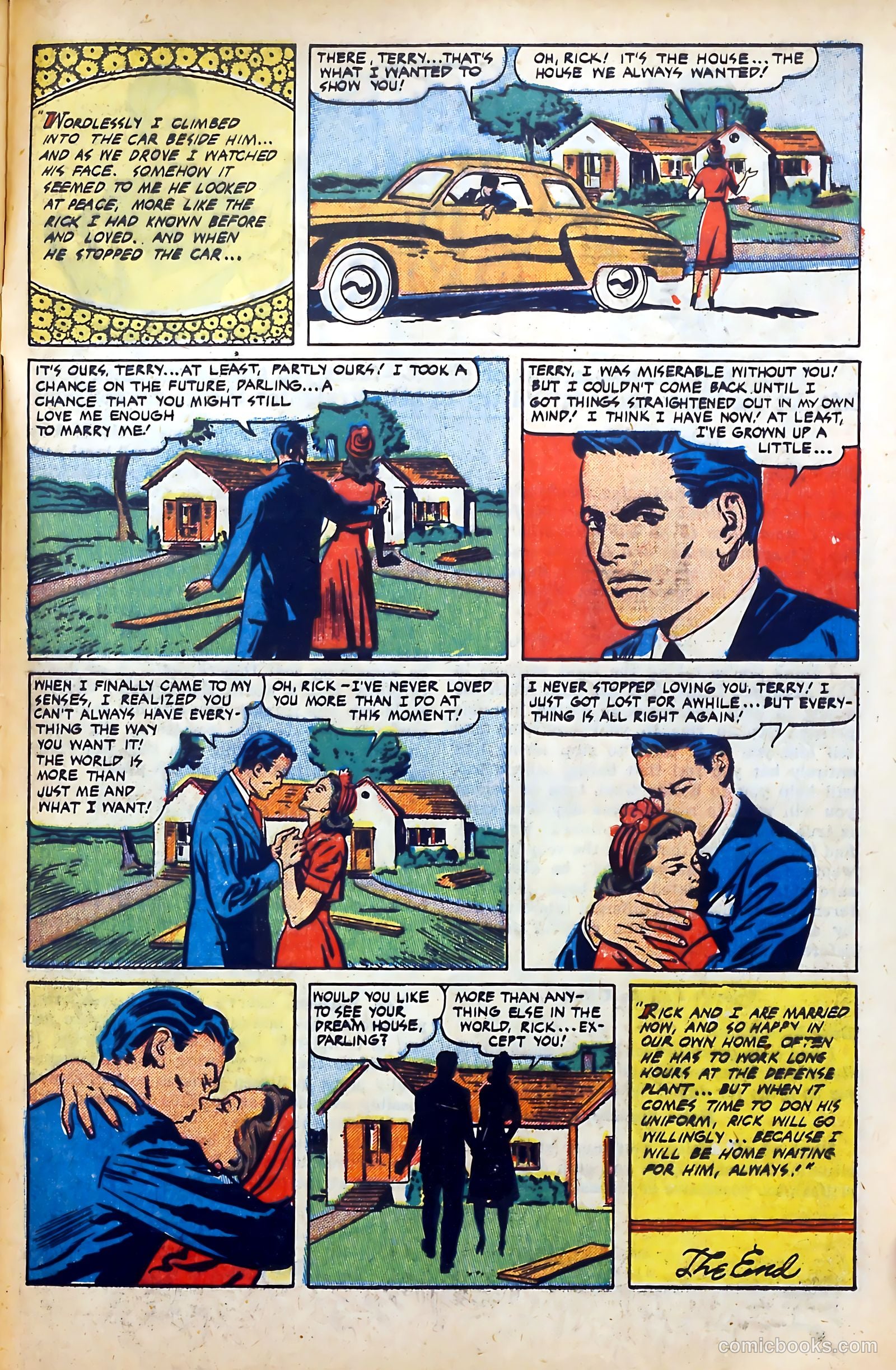 Popular Romance #13 (1951) — page 33 of 36