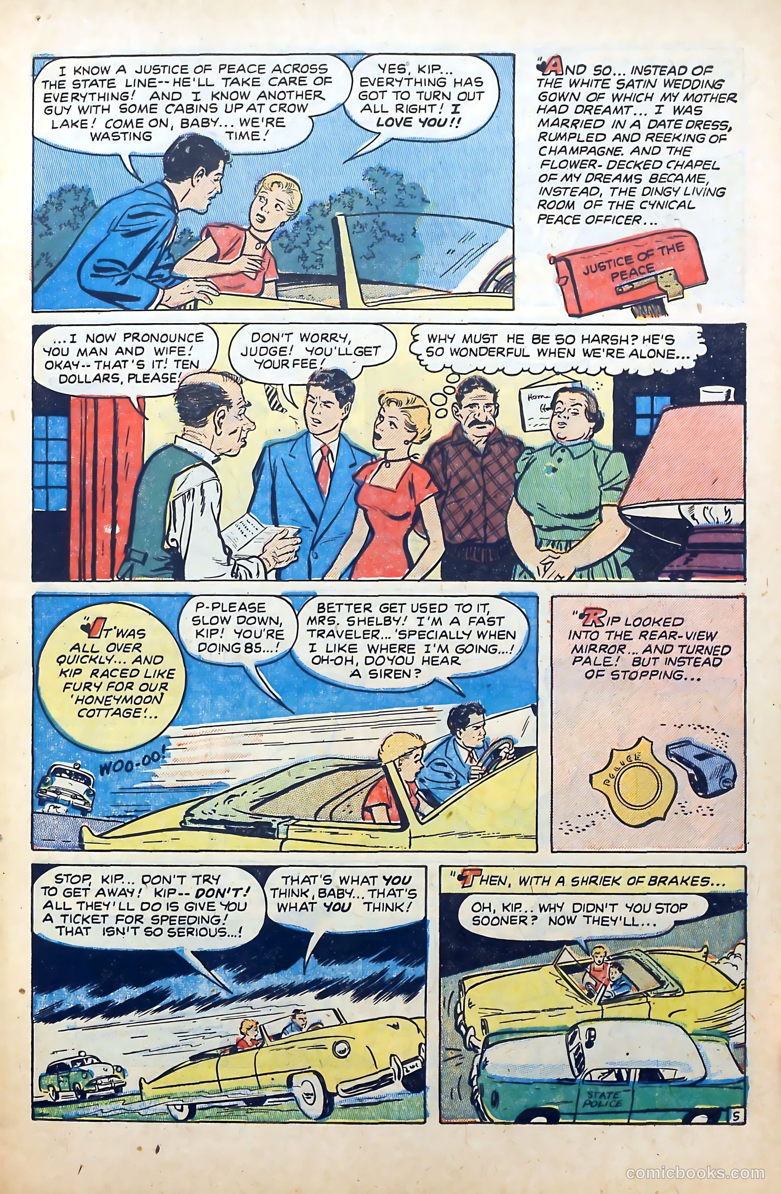 Popular Romance #14 (1951) — page 7 of 36