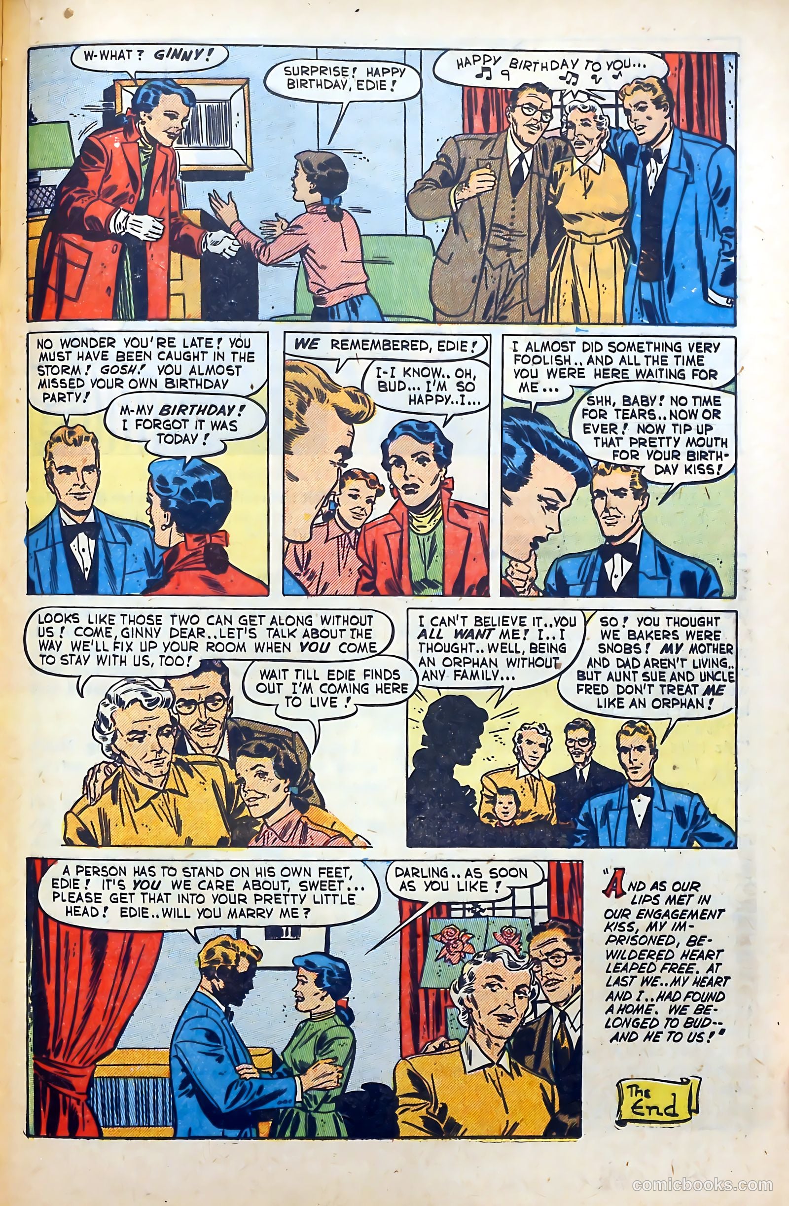 Popular Romance #14 (1951) — page 21 of 36