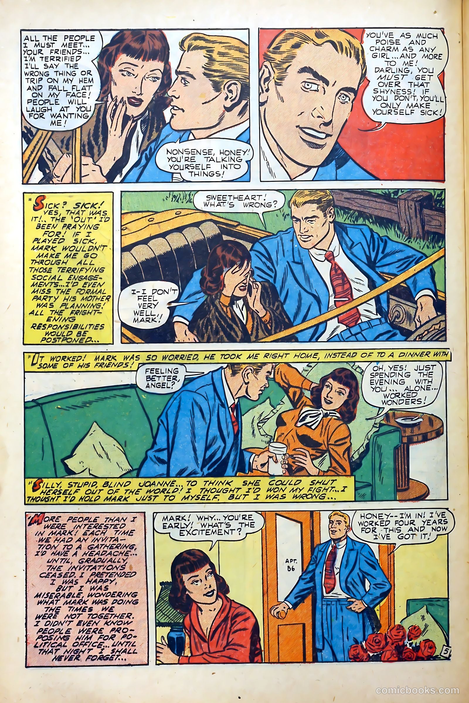 Popular Romance #14 (1951) — page 28 of 36