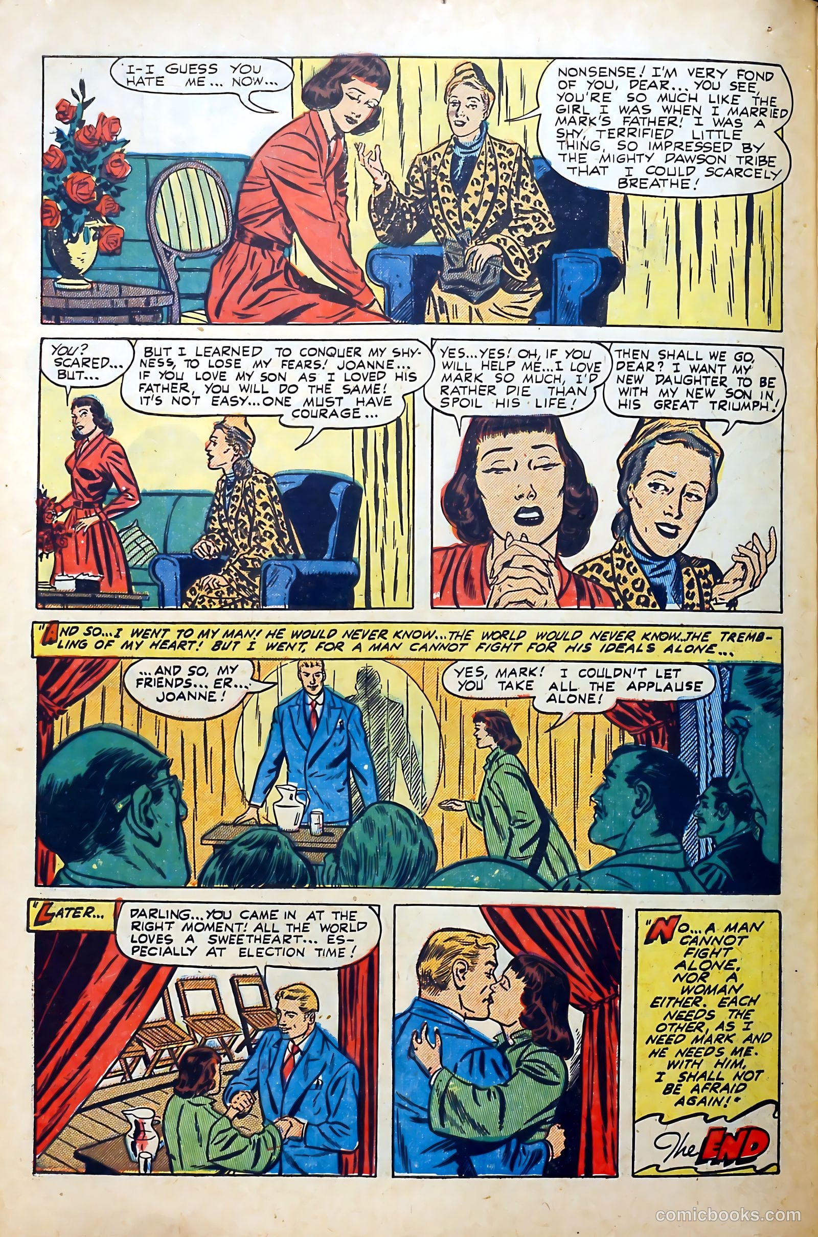 Popular Romance #14 (1951) — page 30 of 36