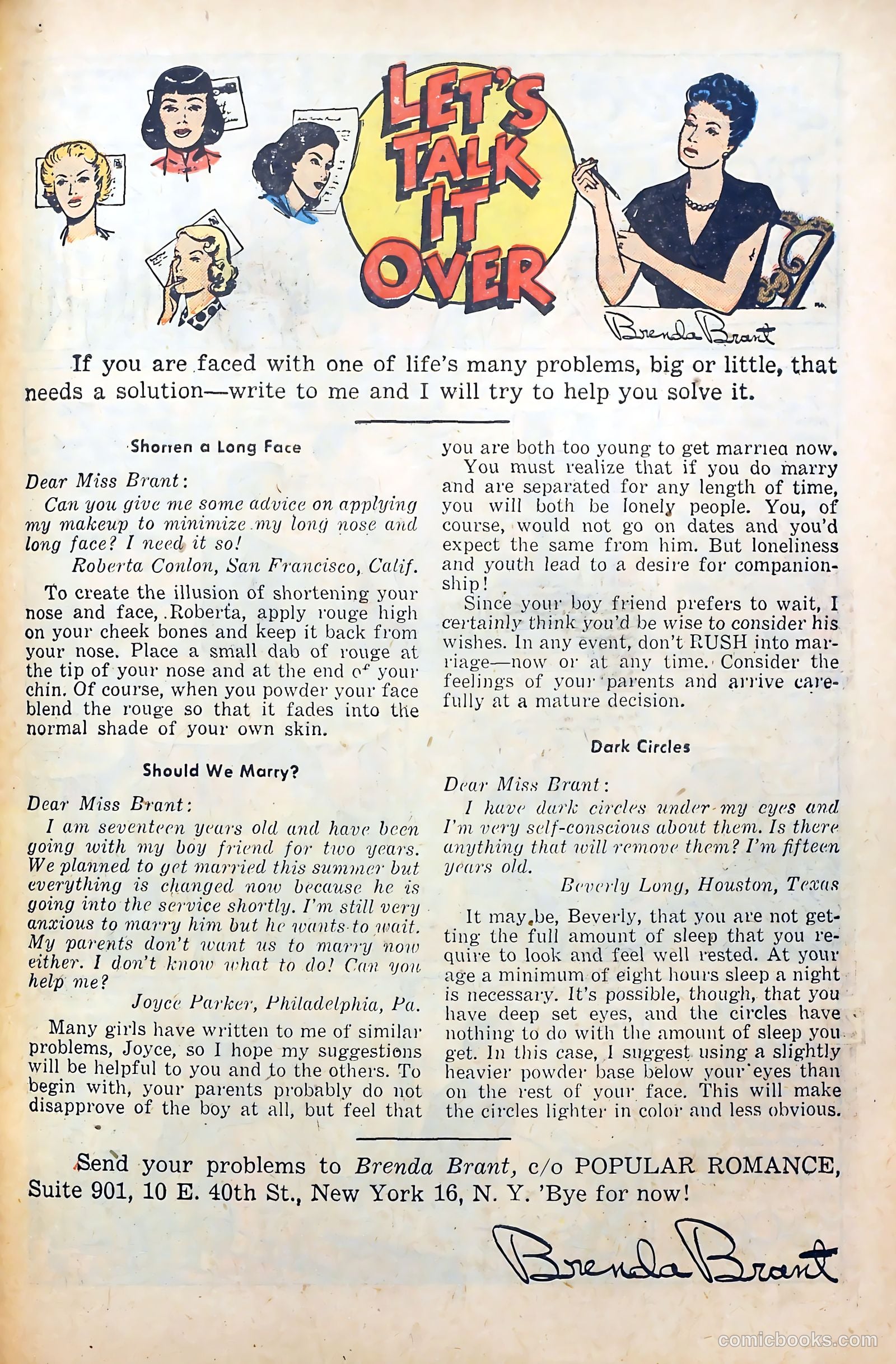 Popular Romance #14 (1951) — page 31 of 36