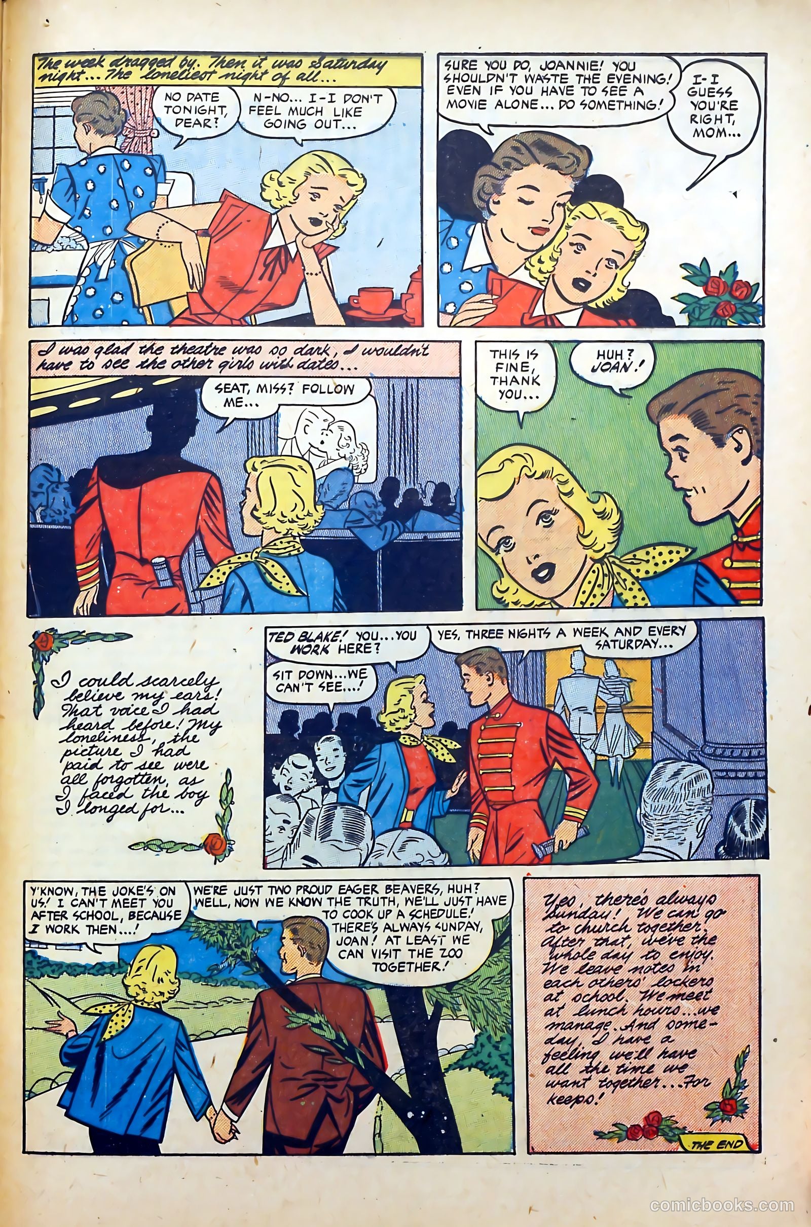 Popular Romance #14 (1951) — page 33 of 36