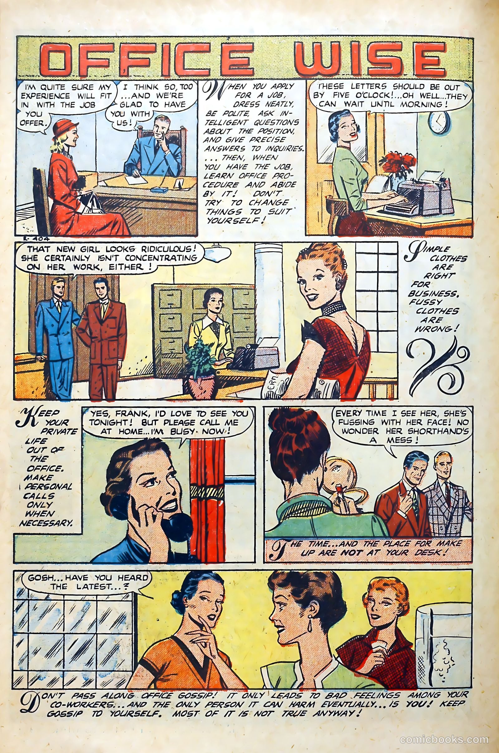 Popular Romance #16 (1951) — page 30 of 38