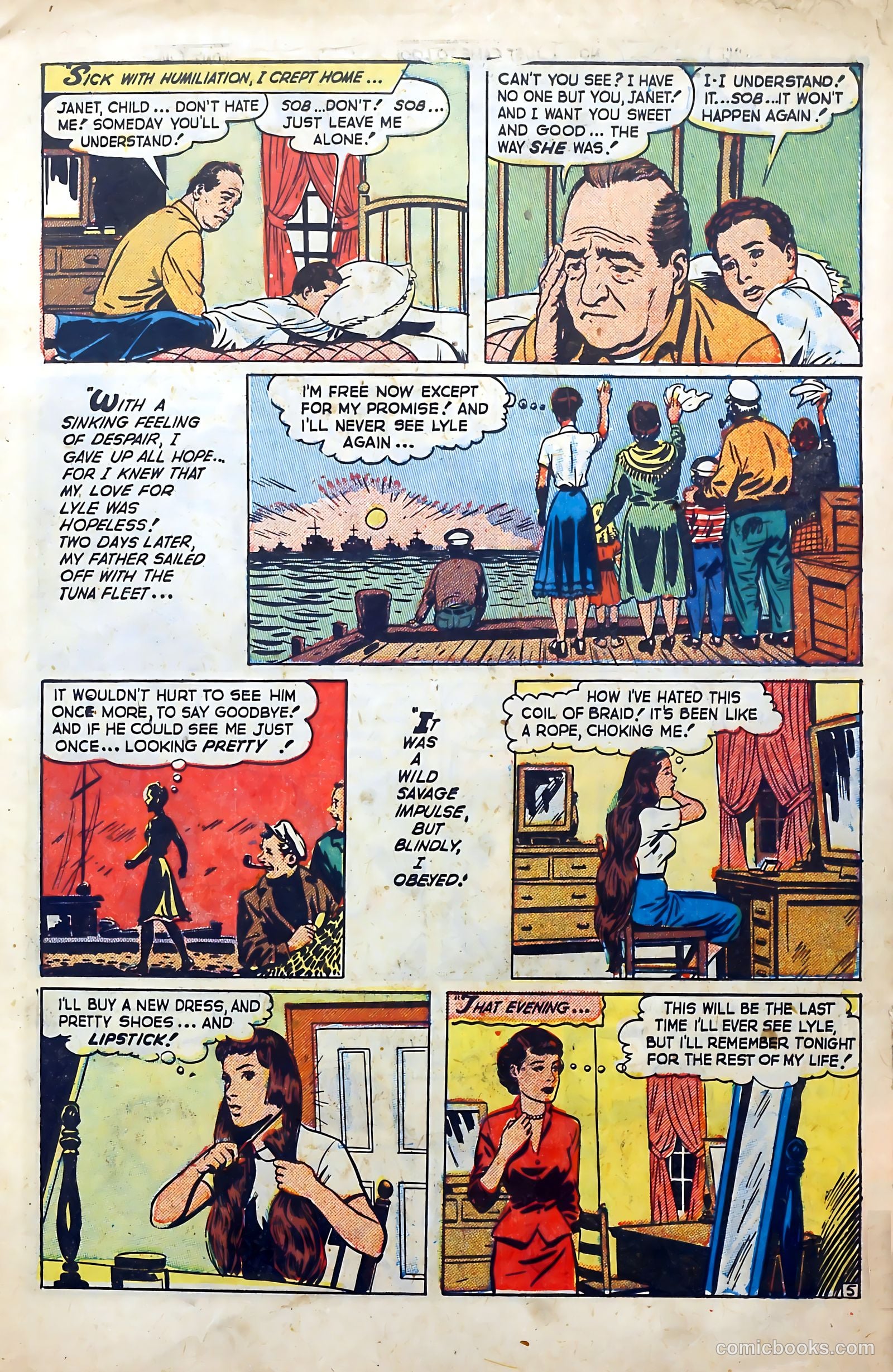 Popular Romance #17 (1952) — page 7 of 36
