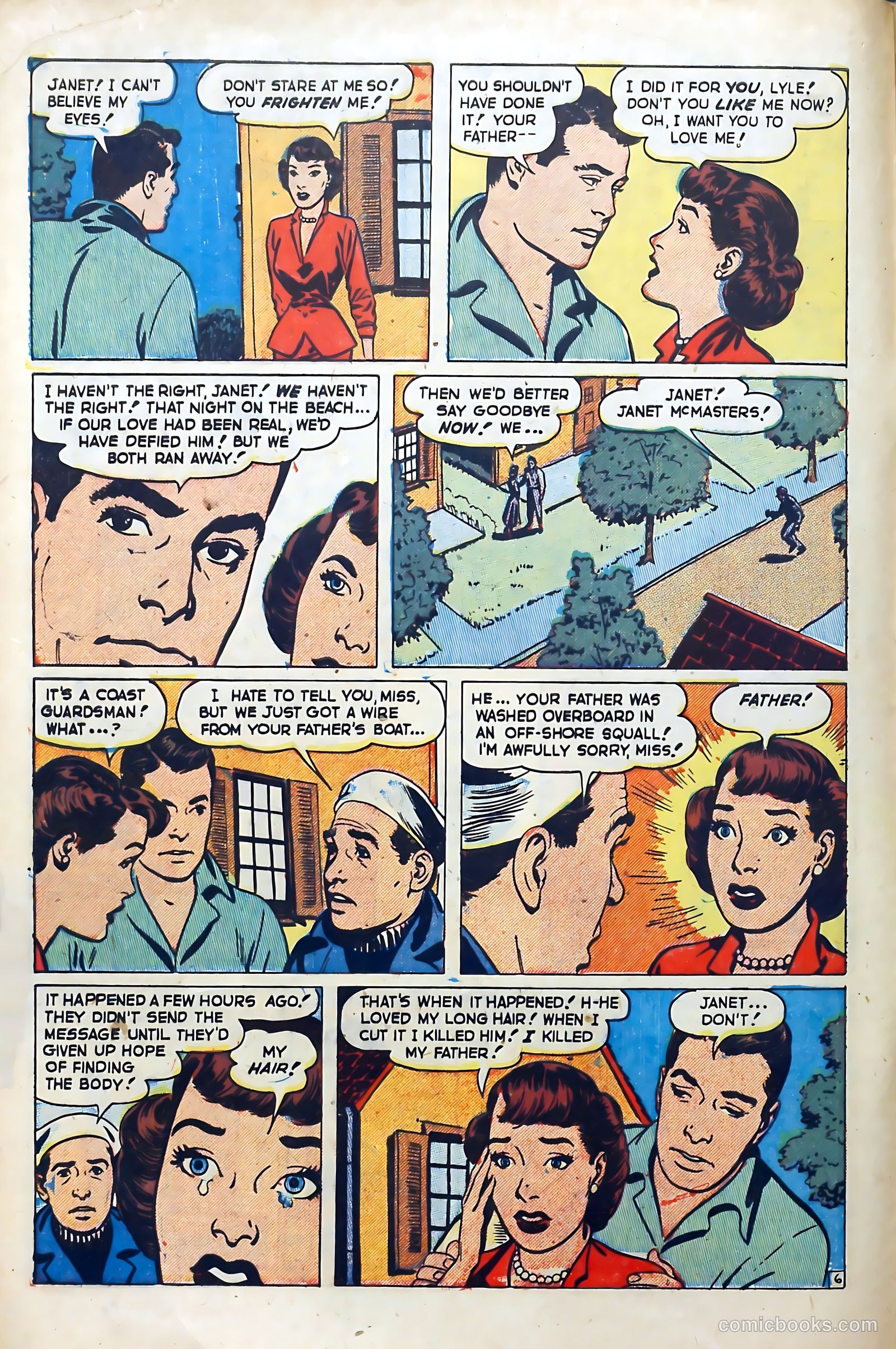 Popular Romance #17 (1952) — page 8 of 36