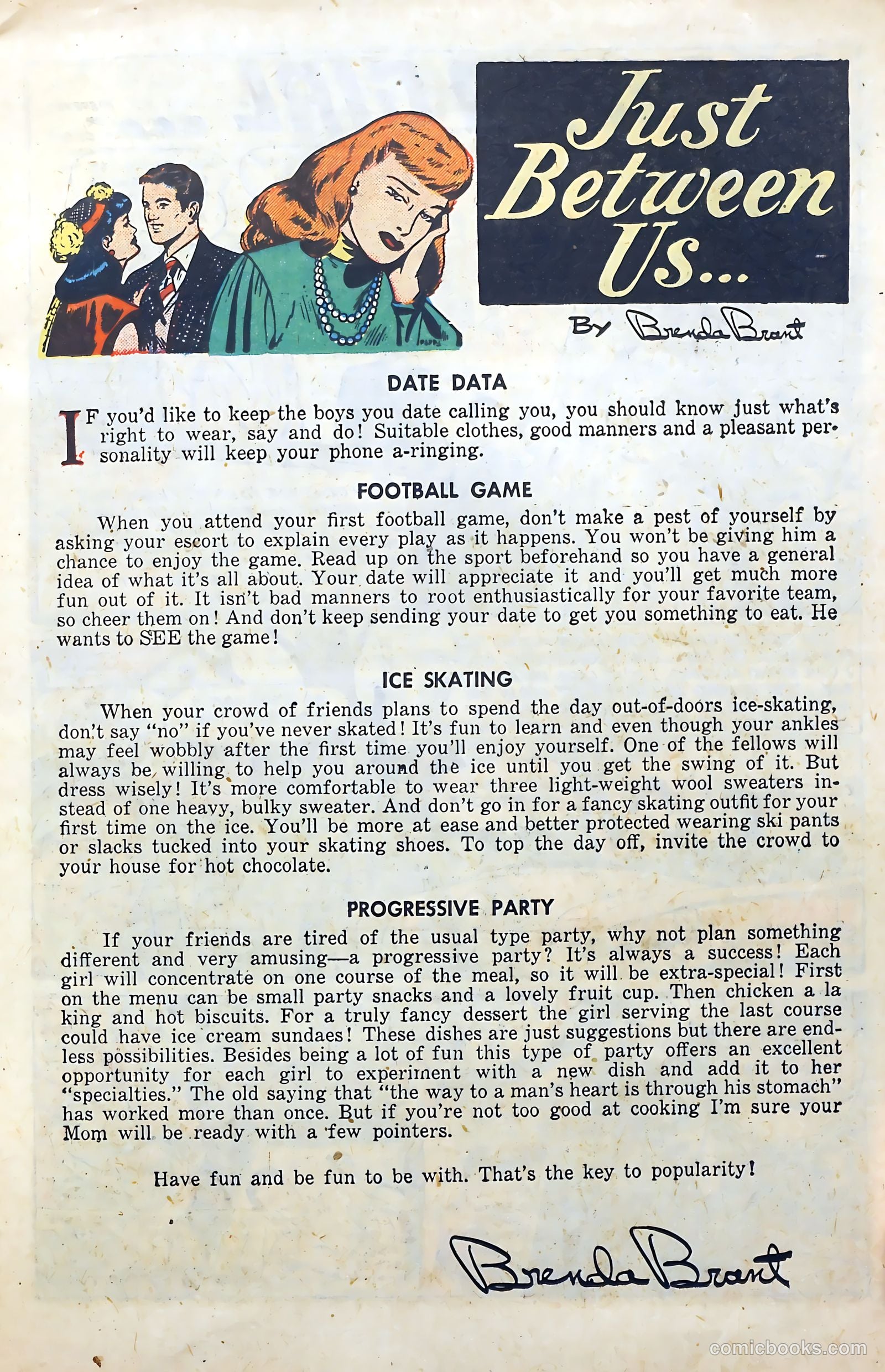 Popular Romance #17 (1952) — page 11 of 36