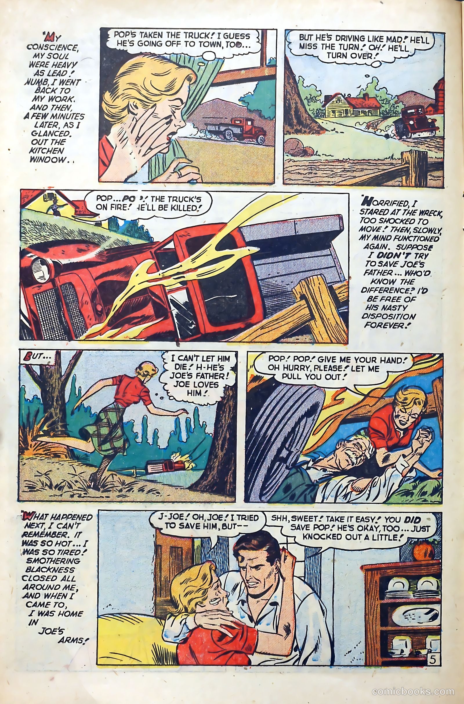 Popular Romance #17 (1952) — page 16 of 36