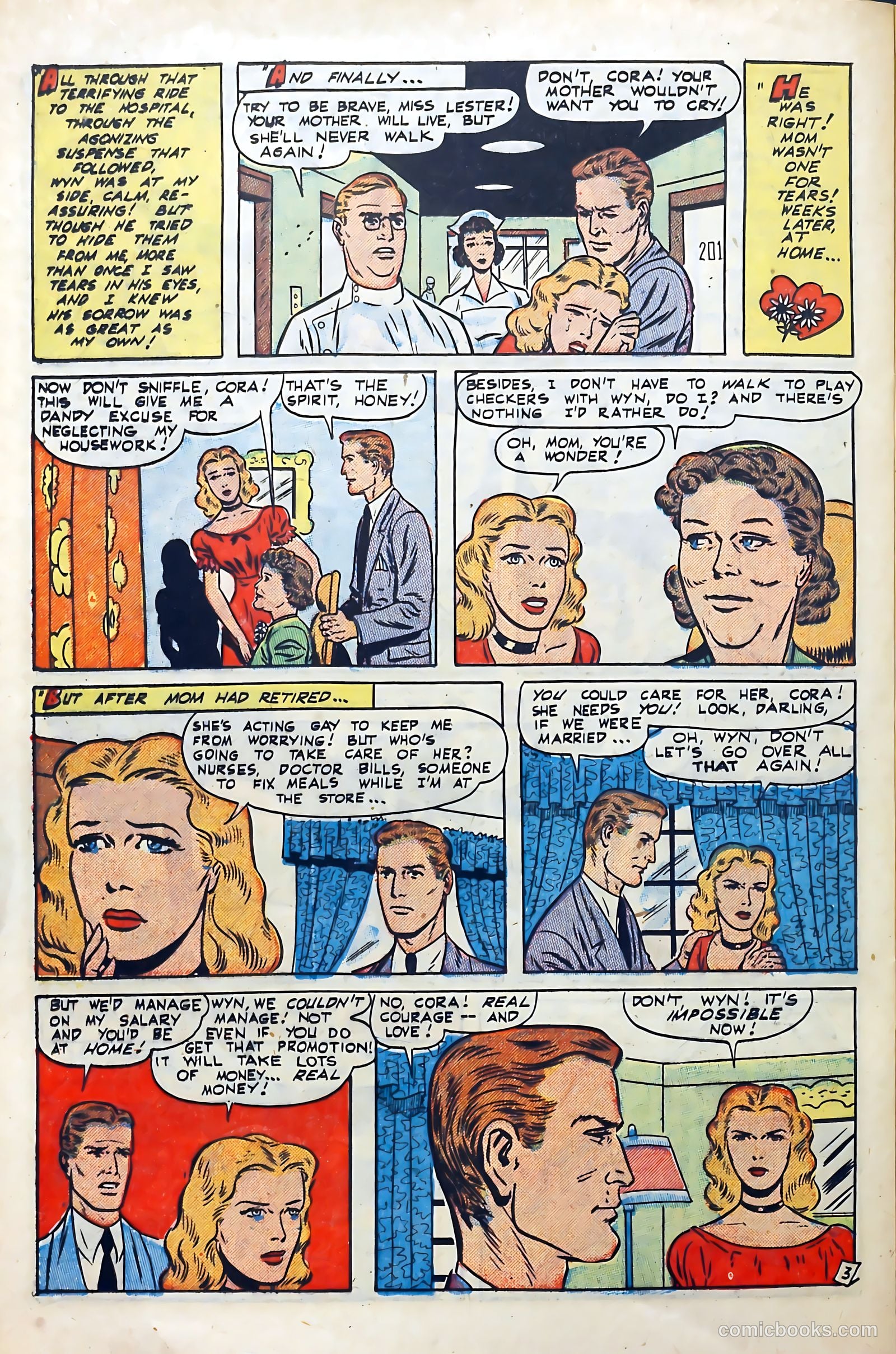 Popular Romance #17 (1952) — page 24 of 36