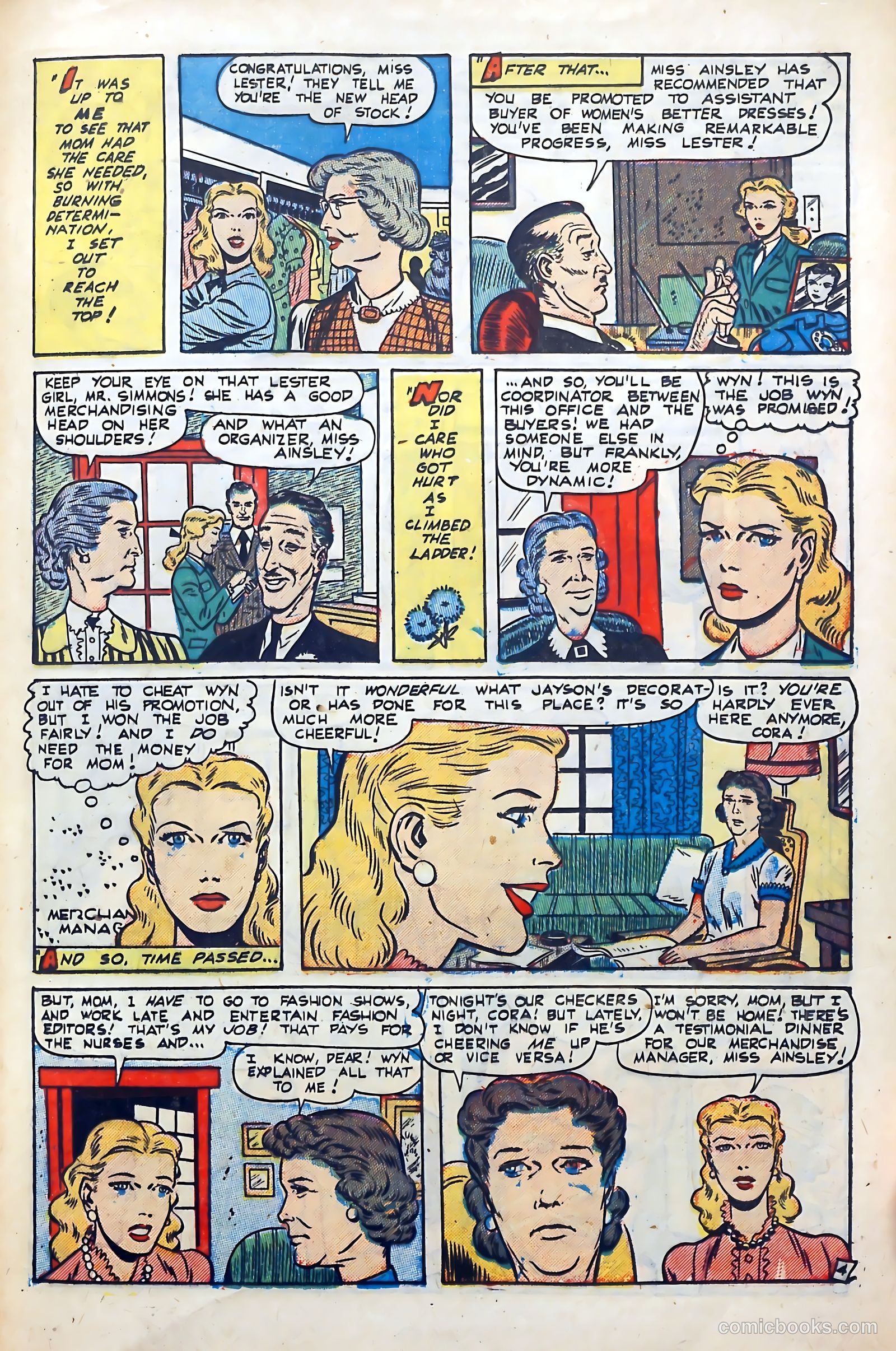 Popular Romance #17 (1952) — page 25 of 36