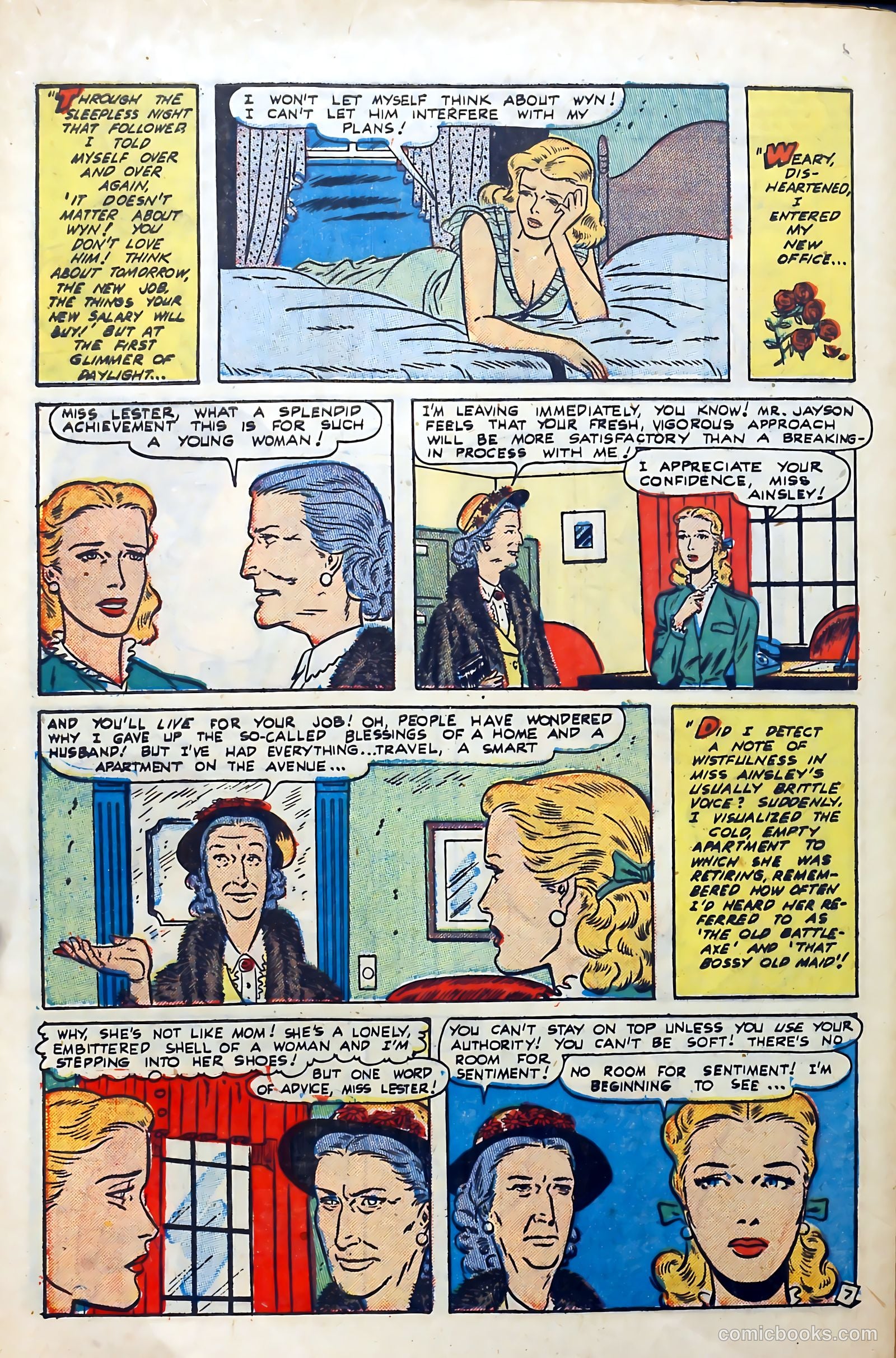 Popular Romance #17 (1952) — page 28 of 36