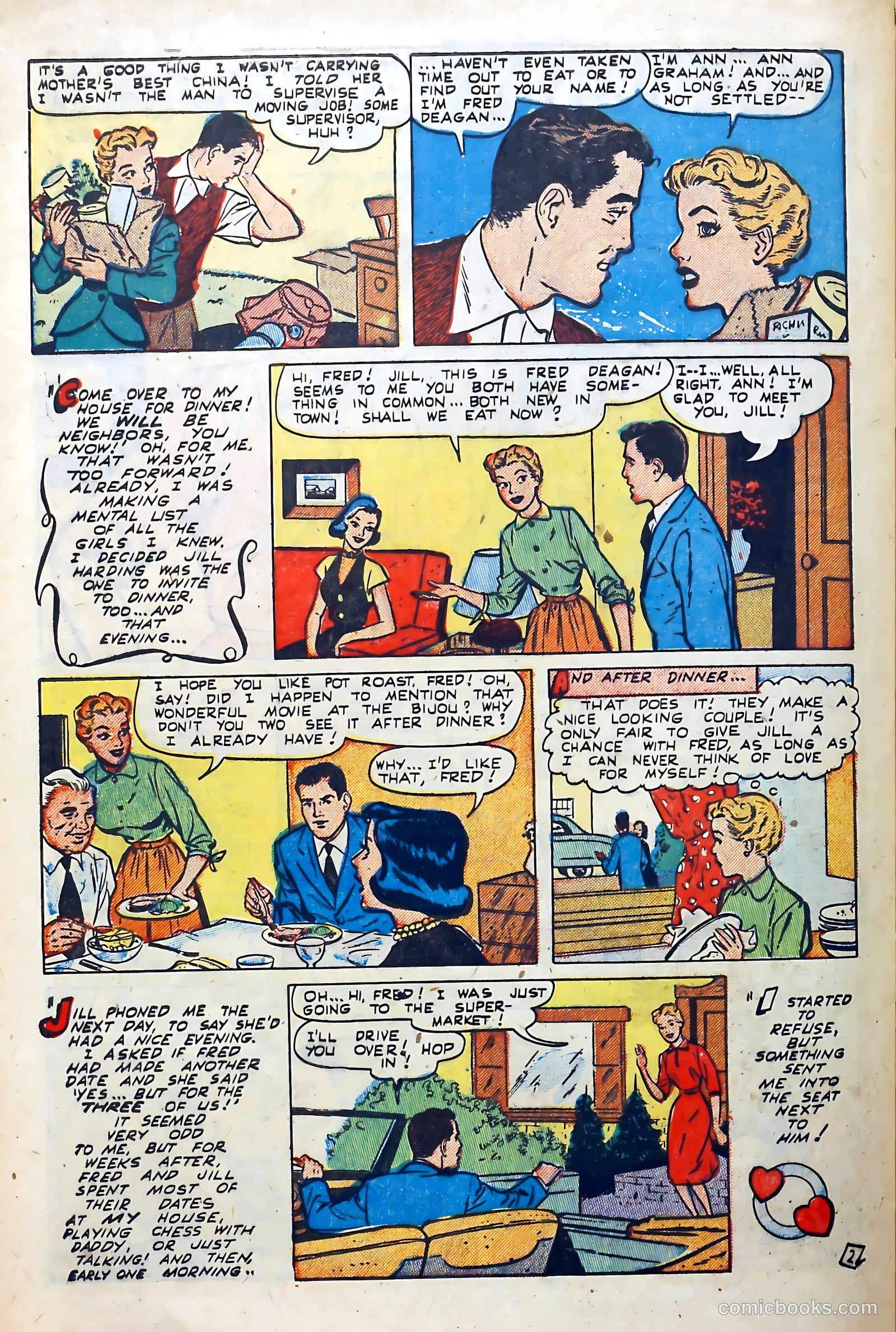 Popular Romance #17 (1952) — page 32 of 36