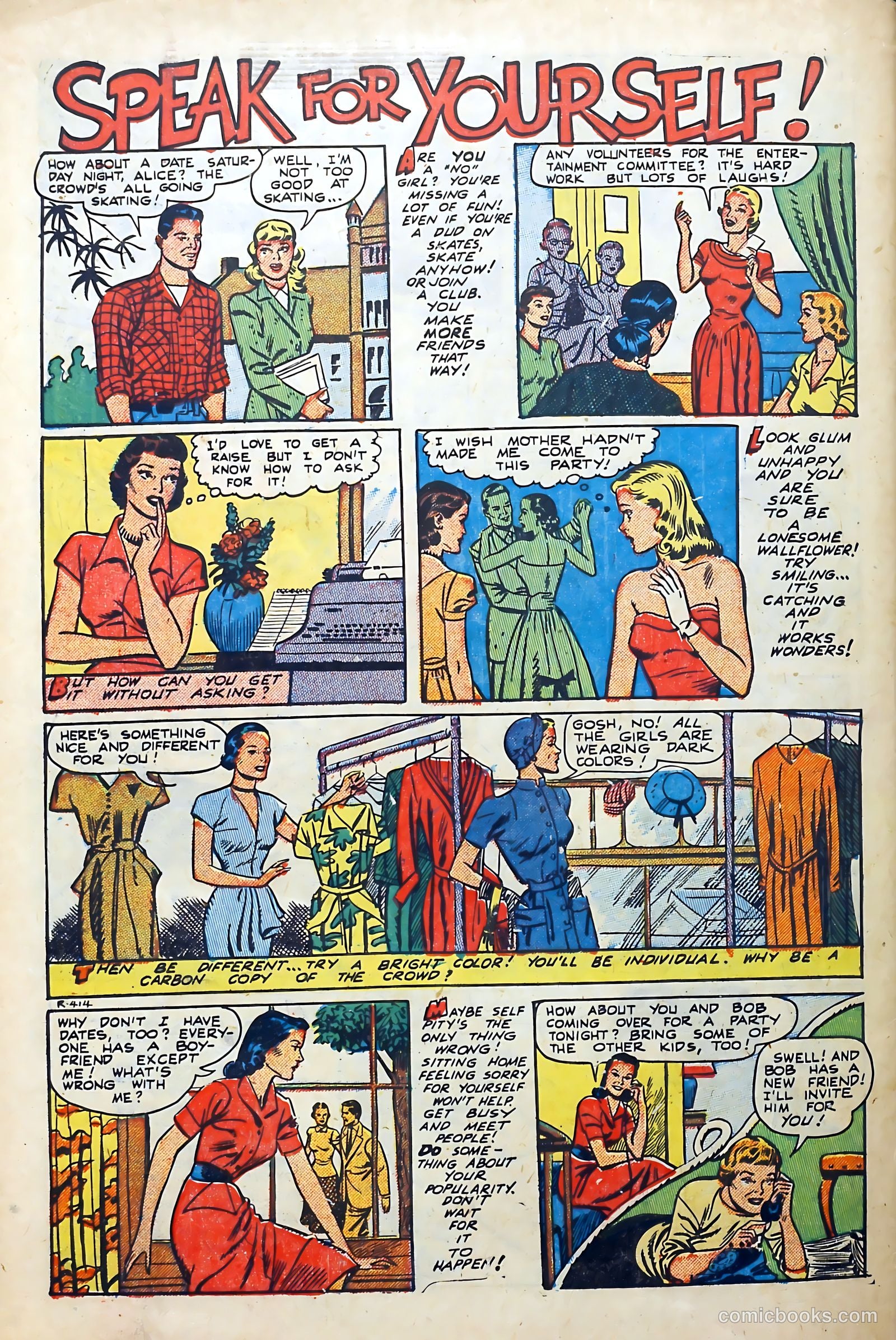 Popular Romance #17 (1952) — page 34 of 36