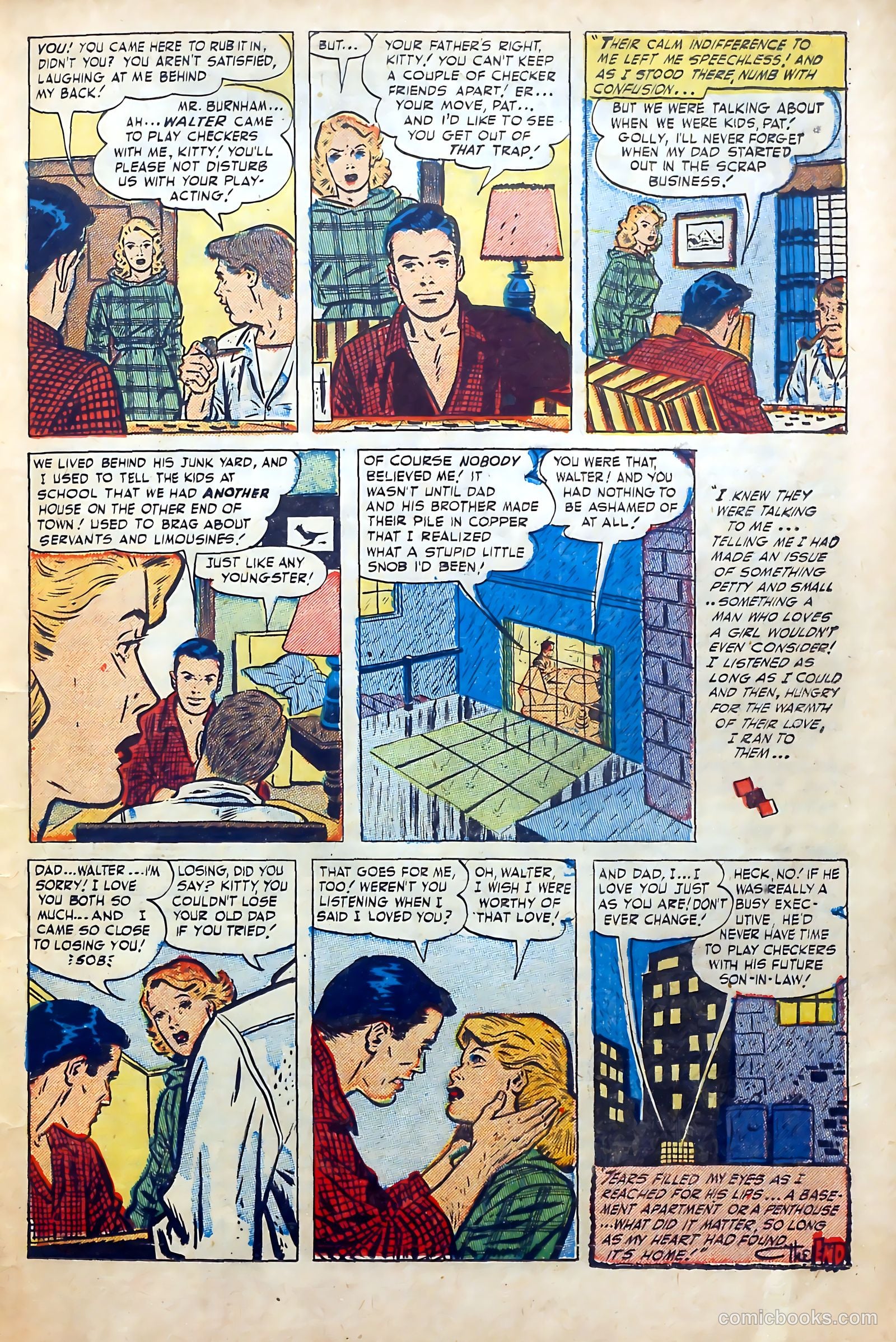 Popular Romance #18 (1952) — page 19 of 36